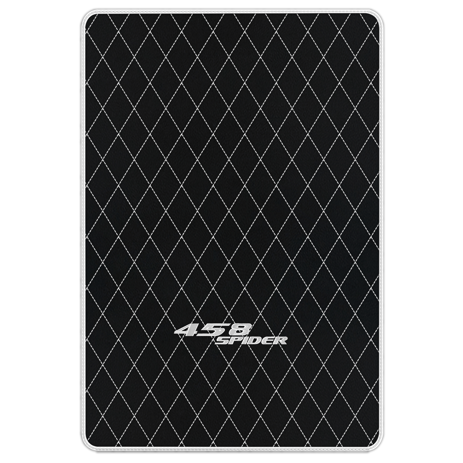 Premium Black Leather Floor Mats for Ferrari 458 Speciale (2012-2015)