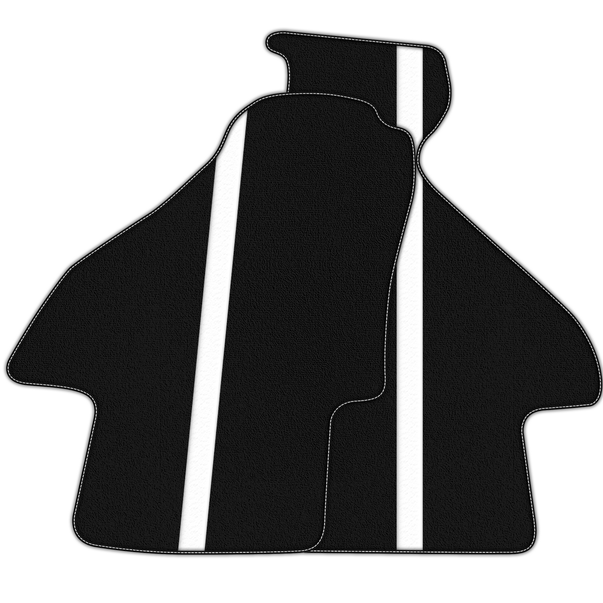 Stylish Premium Black Floor Mats for Ferrari Mondial (1980-1993)