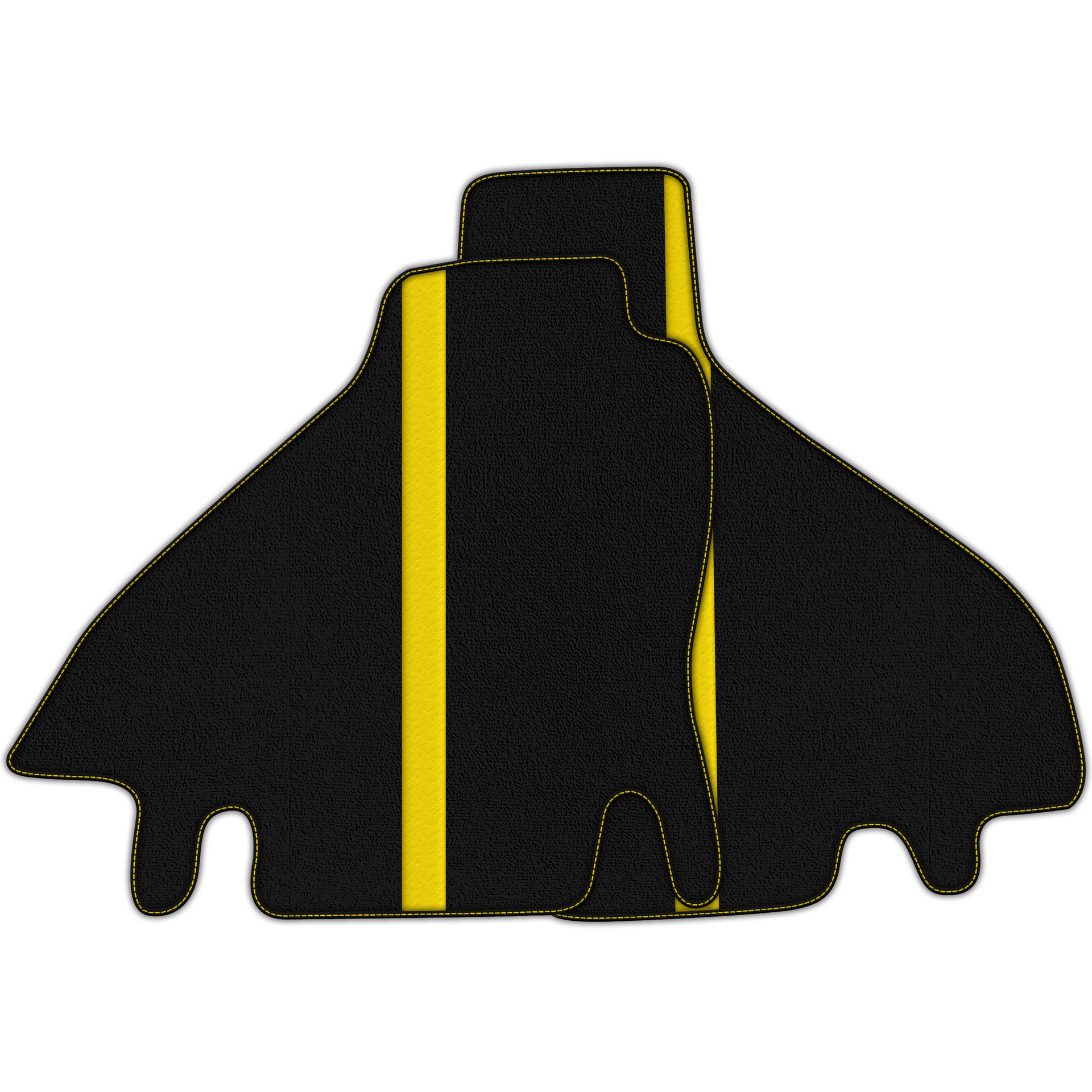 Elite Black Floor Mats for Ferrari Mondial Coupe (1983-1993)