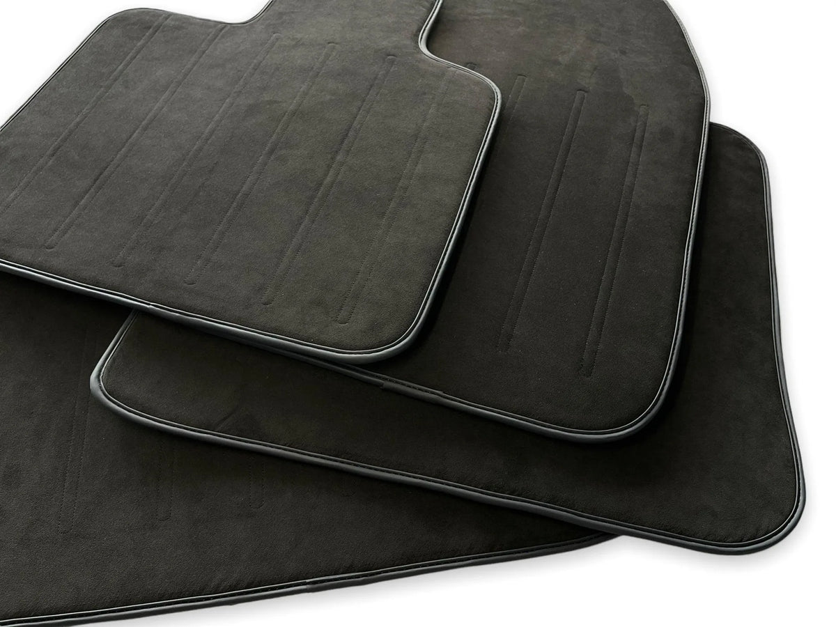 Alcantara Floor Mats For Rolls Royce Black Badge Phantom VIII (2017-2024) - AutoWin