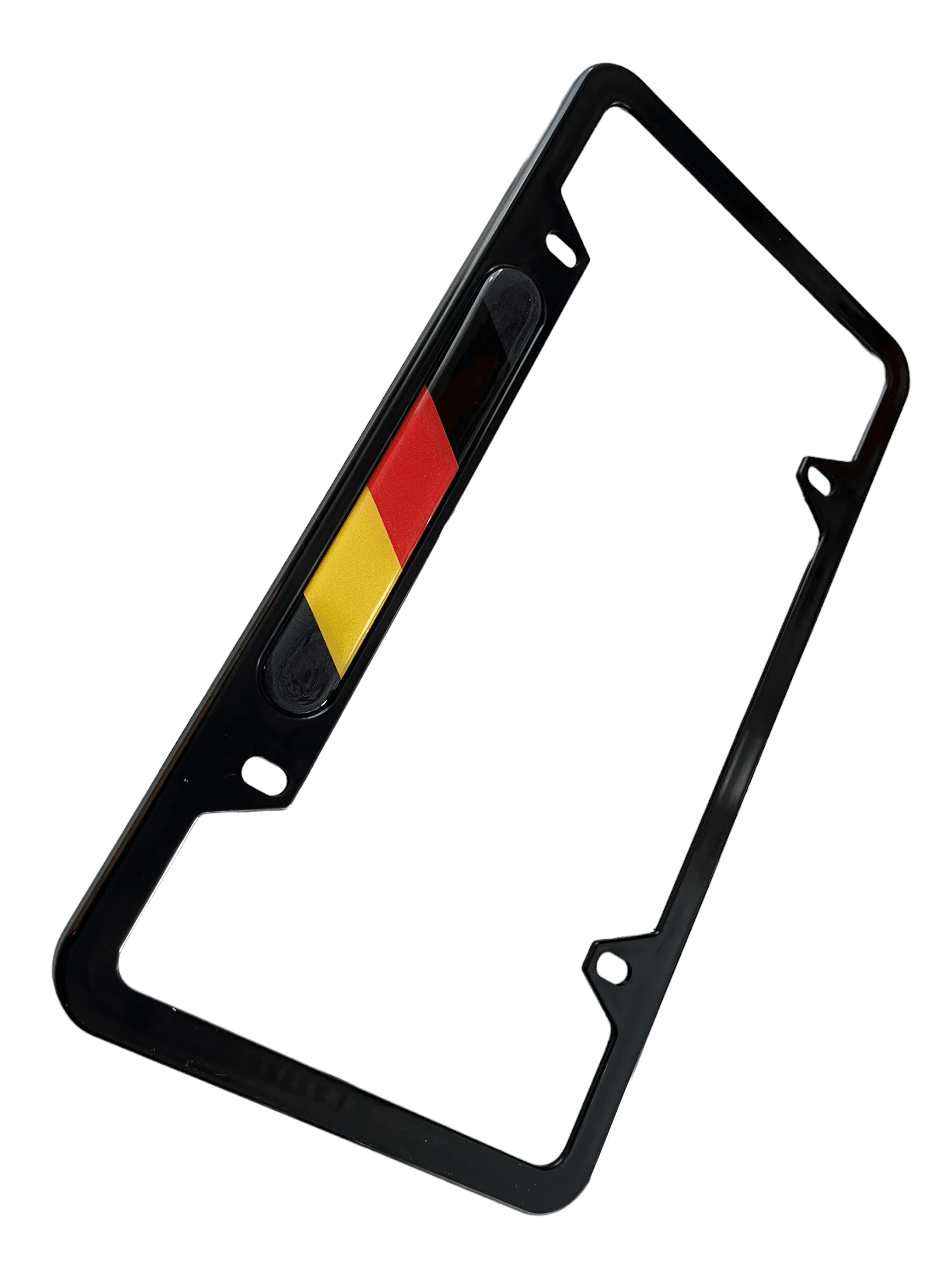 Autowin Number Plate Holder USA Standard Size Germany Flag - AutoWin