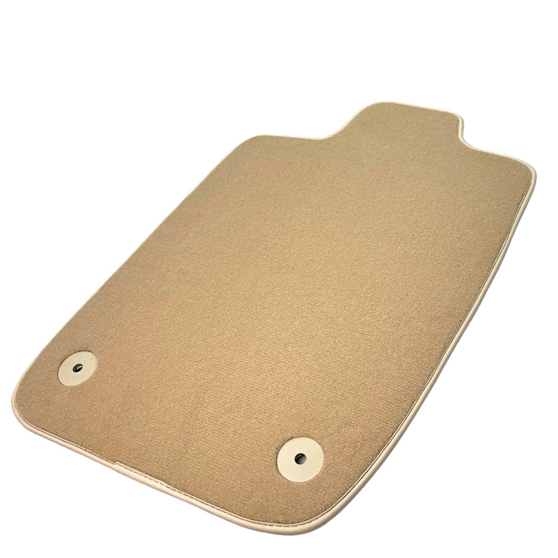Beige Floor Mats For Bentley Continental GTC Convertible (2018–2023) - AutoWin