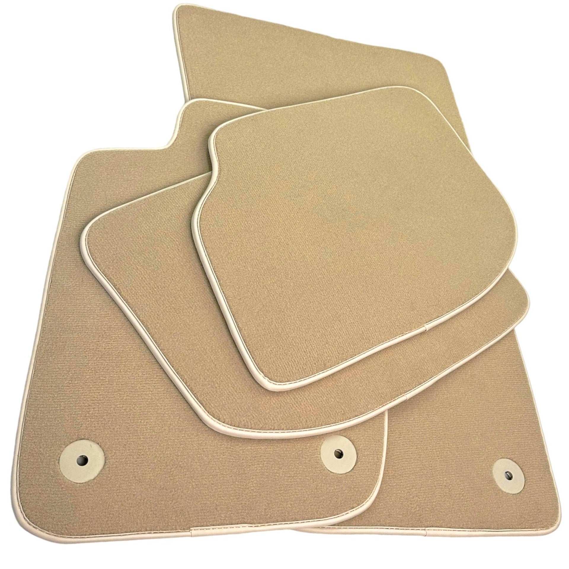 Beige Floor Mats For Bentley Flying Spur (2019-2023) - AutoWin