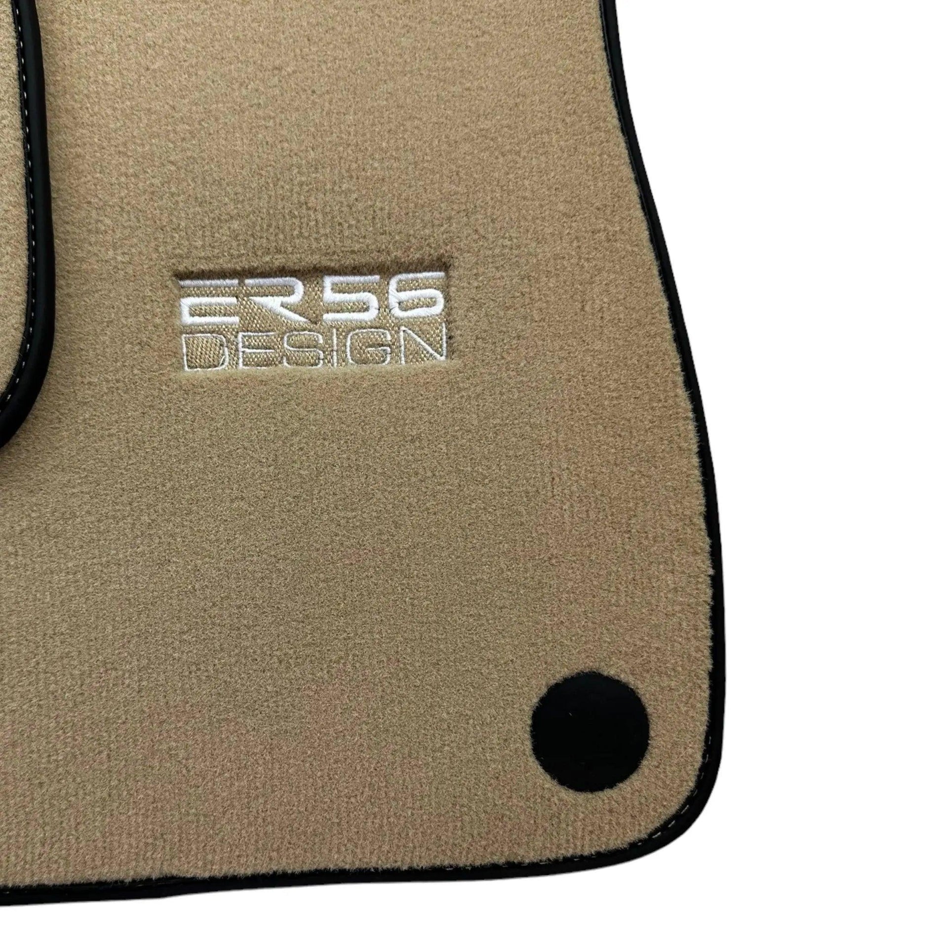 Beige Floor Mats For Mercedes-Benz SL R129 (1989-2001) - AutoWin