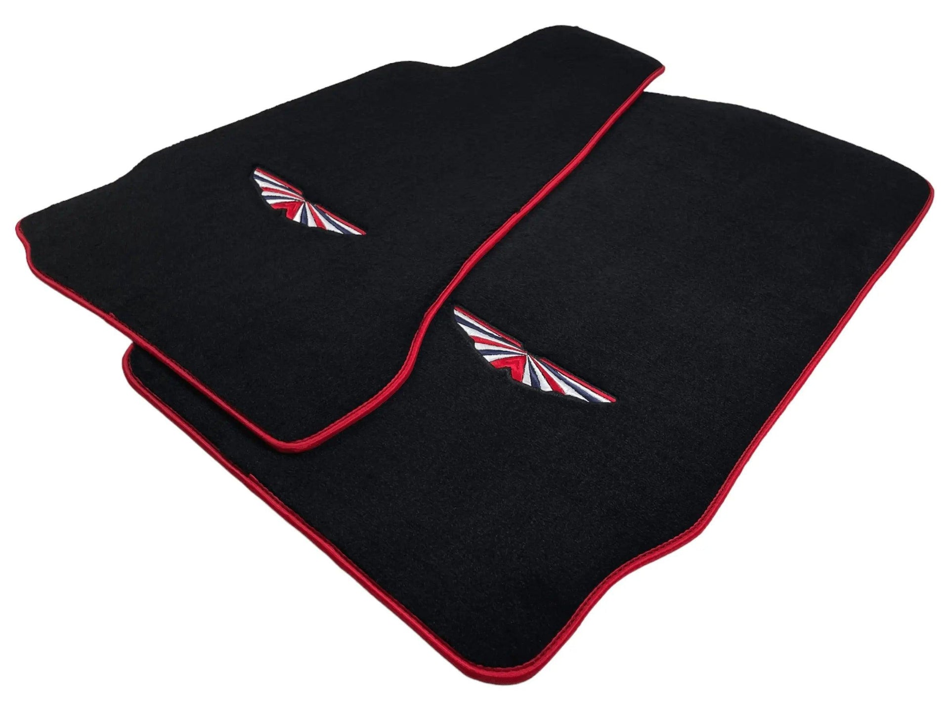 Black Floor Mats for Aston Martin V12 Vanquish S (2004-2007)