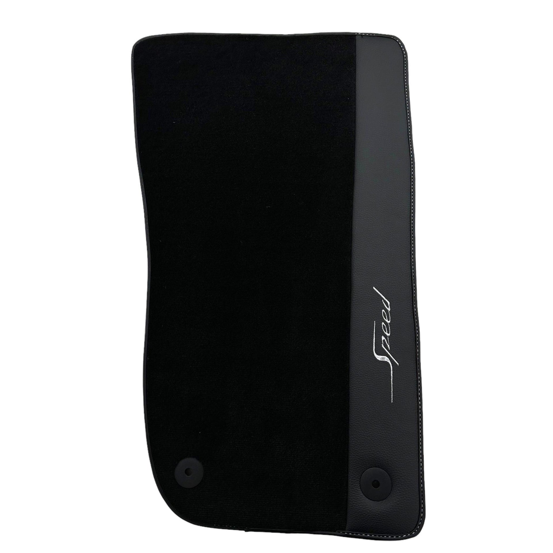 Black Floor Mats For Bentley Flying Spur Speed (2019-2023) - AutoWin