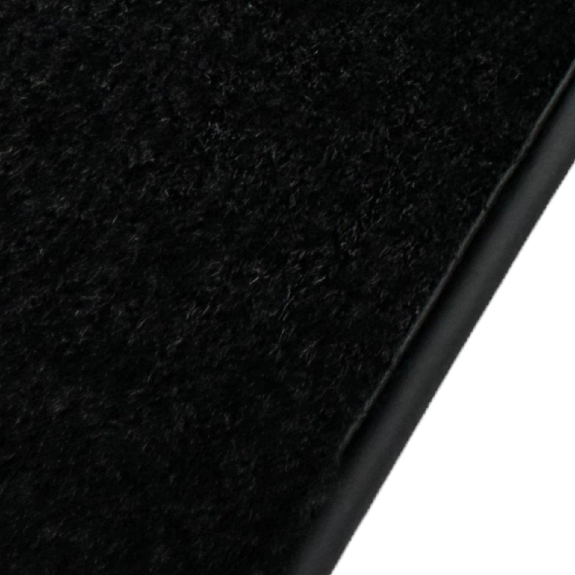 Black Floor Mats for Ferrari 488 Pista Spider (2019-2021) with Beige Tradizione Nappa Leather - AutoWin