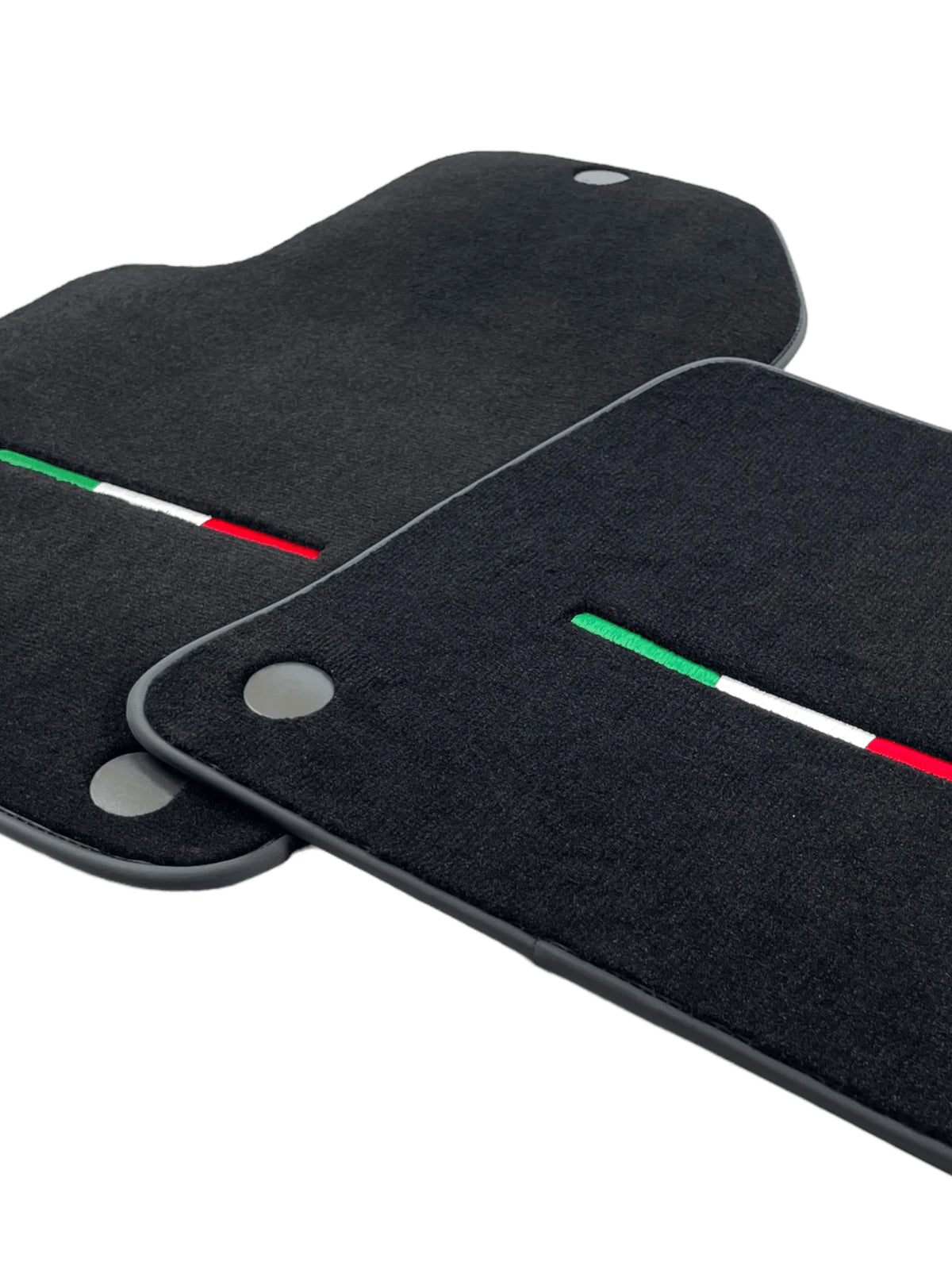 Black Floor Mats For Ferrari 599 Coupe 2006-2012 Italian Edition - AutoWin