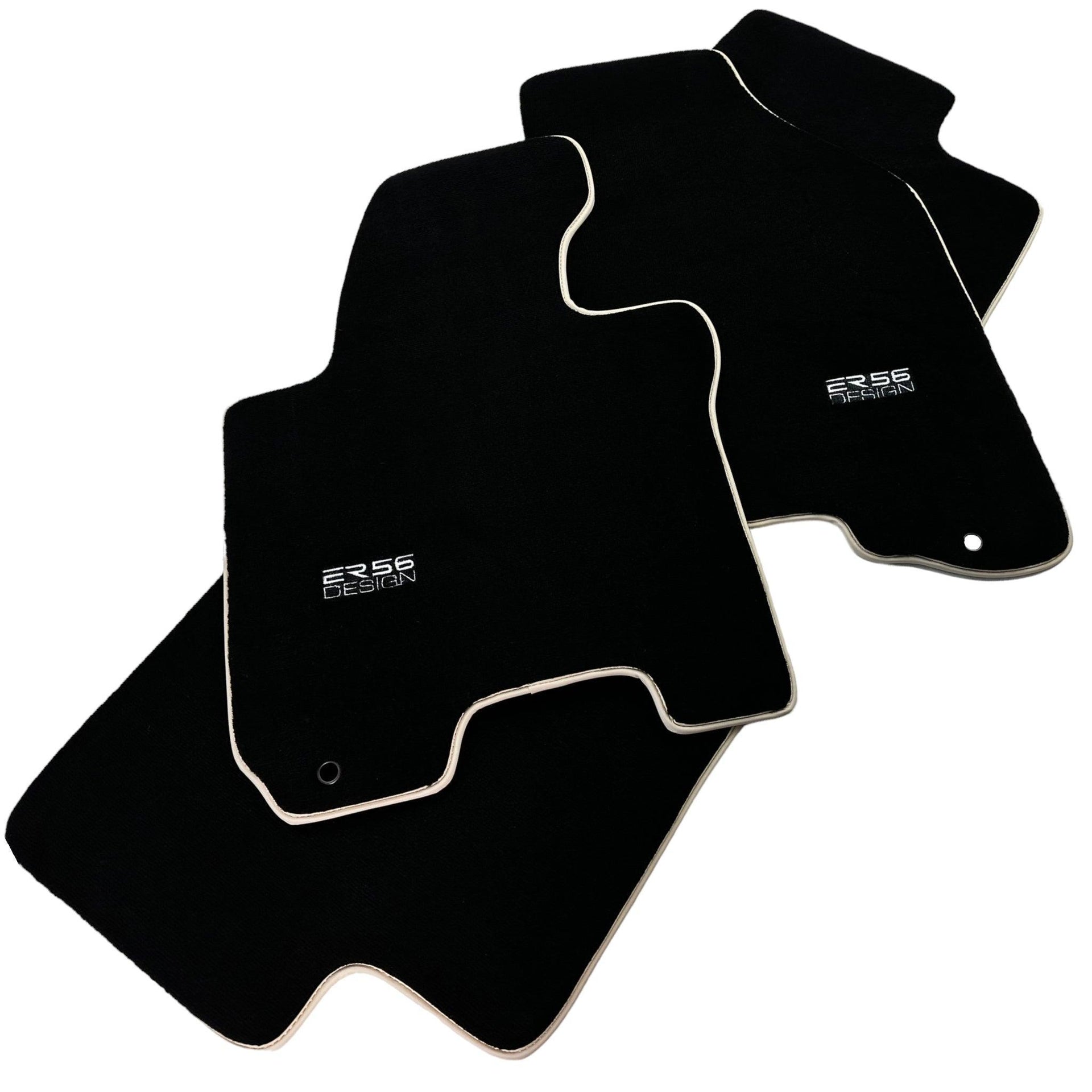 Black Floor Mats For Kia Sportage (2004-2010) ER56 Design - AutoWin