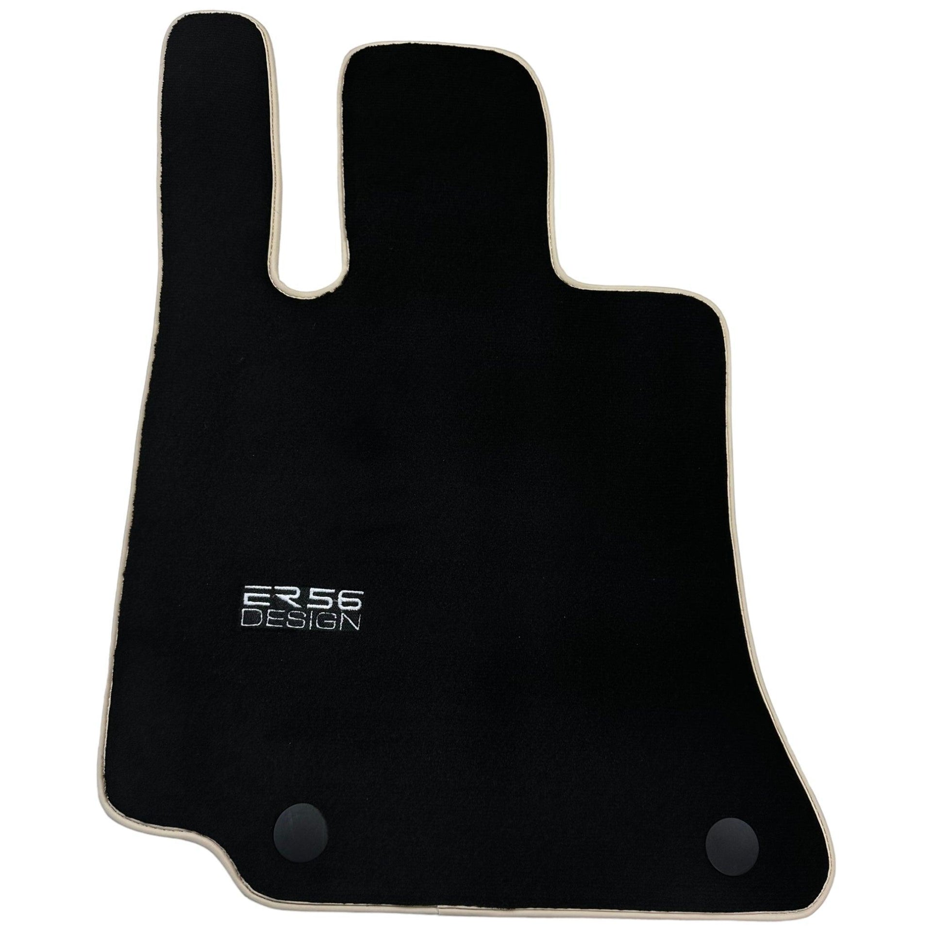 Black Floor Mats For Mercedes-Benz C Class W206 (2021-2023) ER56 Design - AutoWin