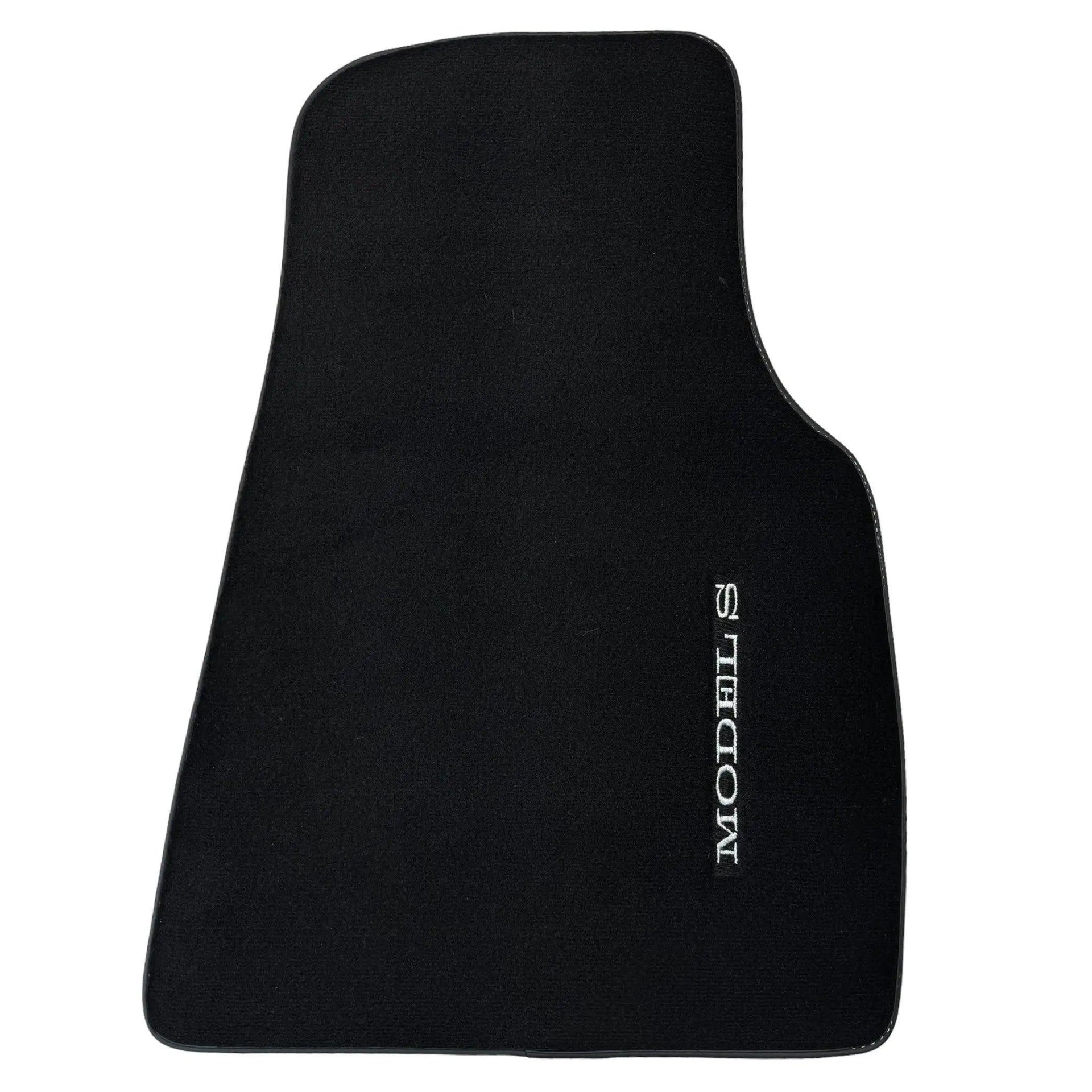 Black Floor Mats For Tesla Model S (2012-2023) - AutoWin