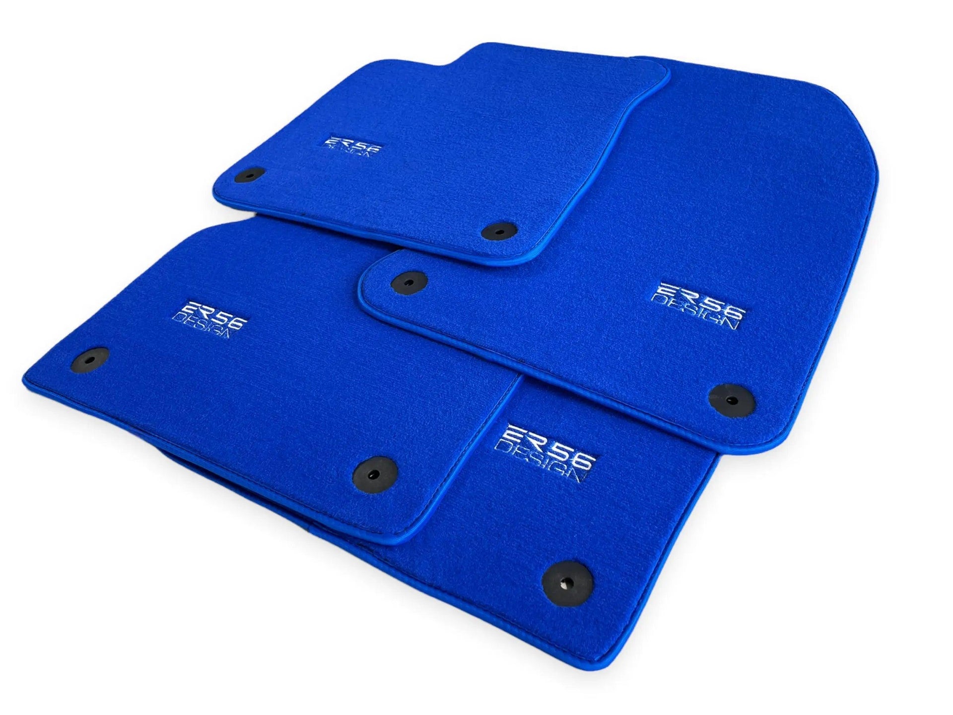 Blue Floor Mats for Audi Q8 e-tron Sportback (2023-2025) | ER56 Design - AutoWin