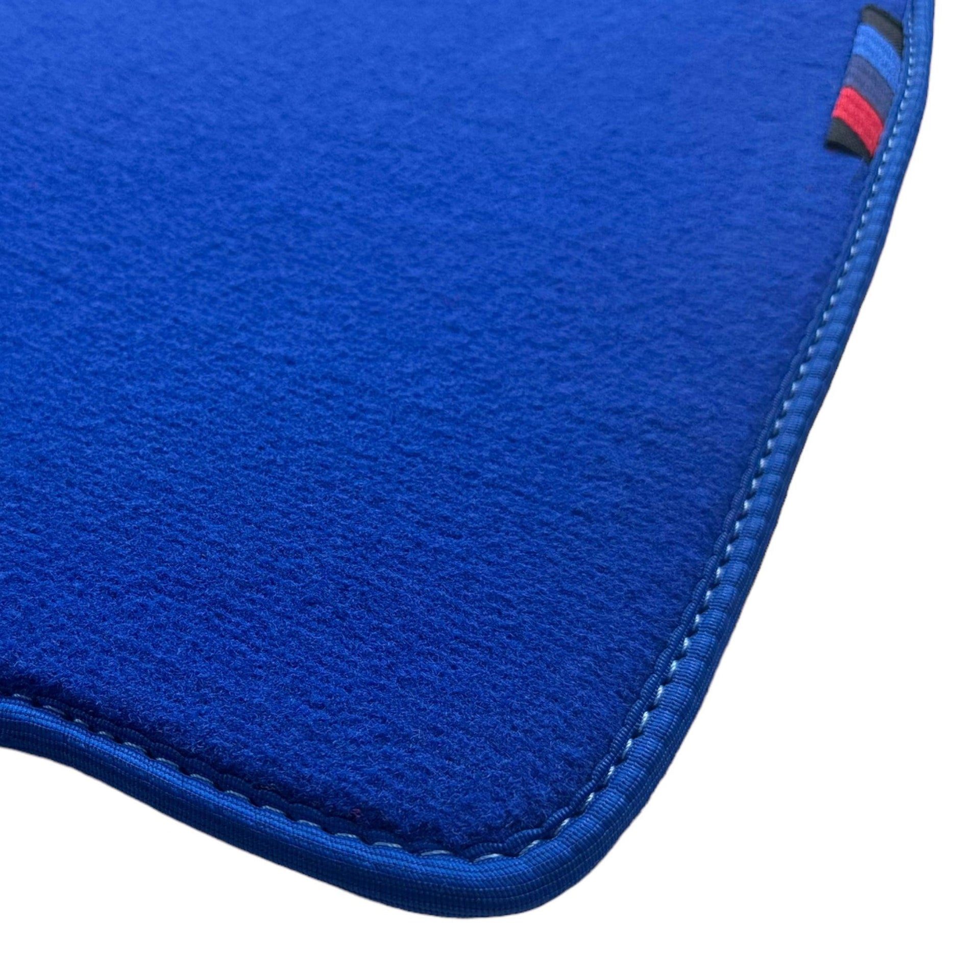 Blue Floor Mats For BMW Z4 Series E89 With M Package - AutoWin