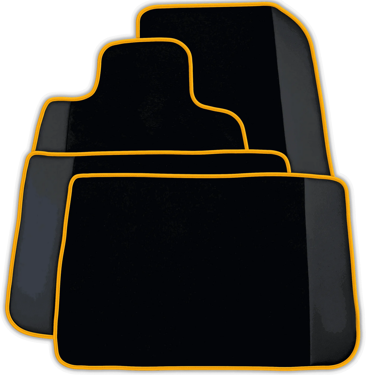 Custom Black Floor Mats for Rolls Royce Ghost Series I (2010–2020)