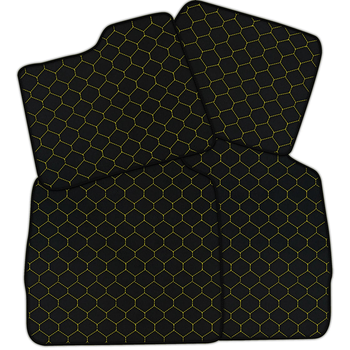 Custom Hexagon Design Floor Mats for Ferrari Purosangue 2023-2027