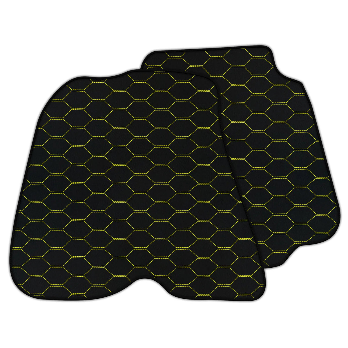 Customizable Leather Floor Mats with Divario Pattern for Ferrari 812 Superfast (2018-2023)