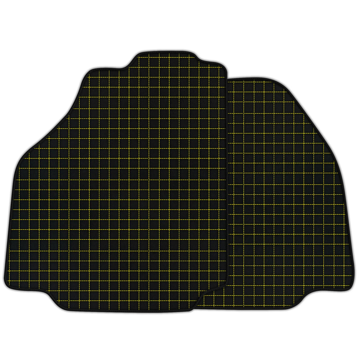 Customizable Leather Floor Mats with Square's Pattern for Ferrari 458 Speciale (2012-2015)