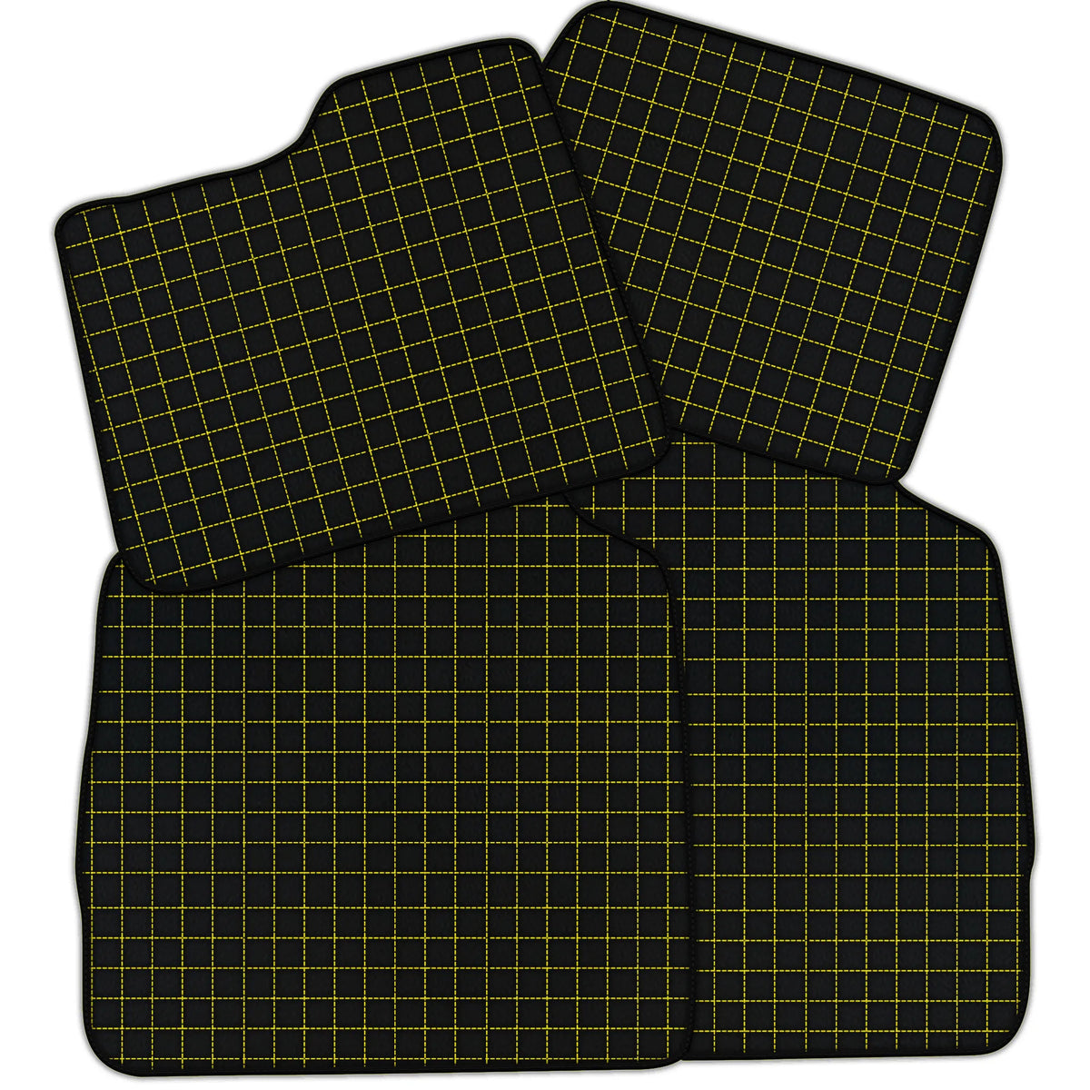 Customizable Square's Pattern Floor Mats for Ferrari Purosangue (2023-2027)