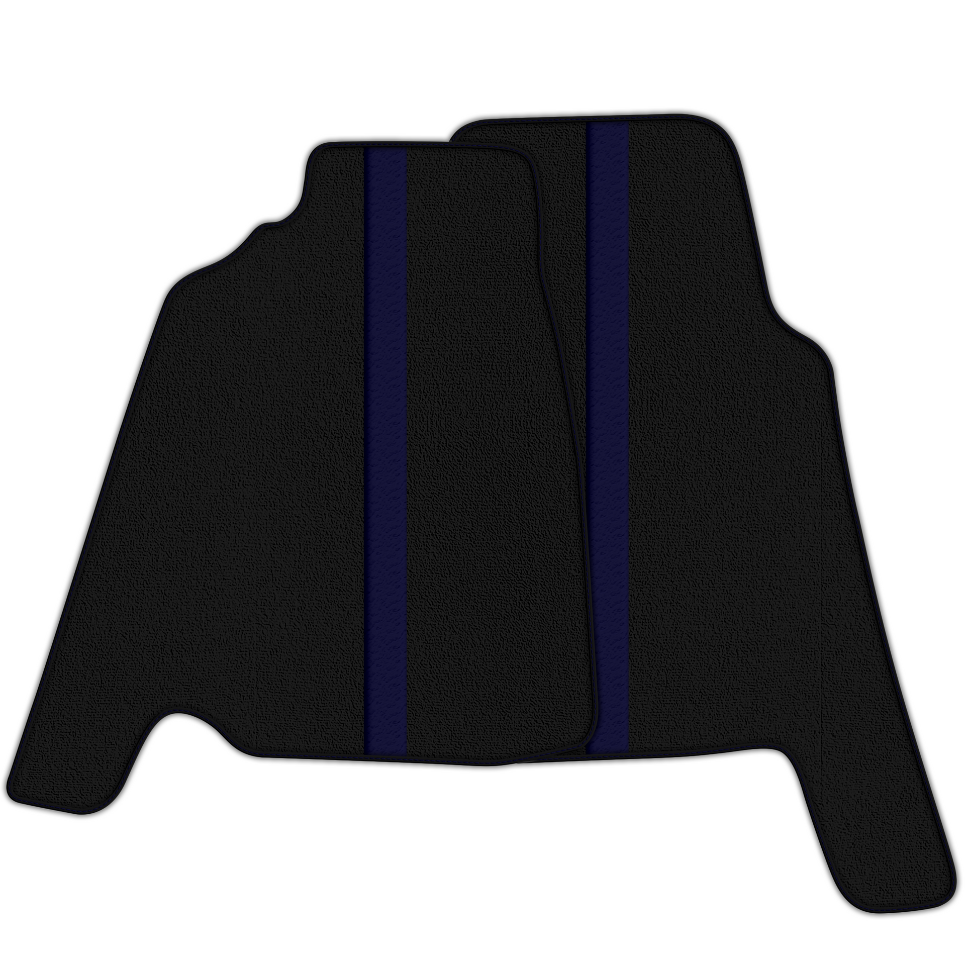 Black Floor Mats for Ferrari 348 TS (1989-1995) | Custom Fit