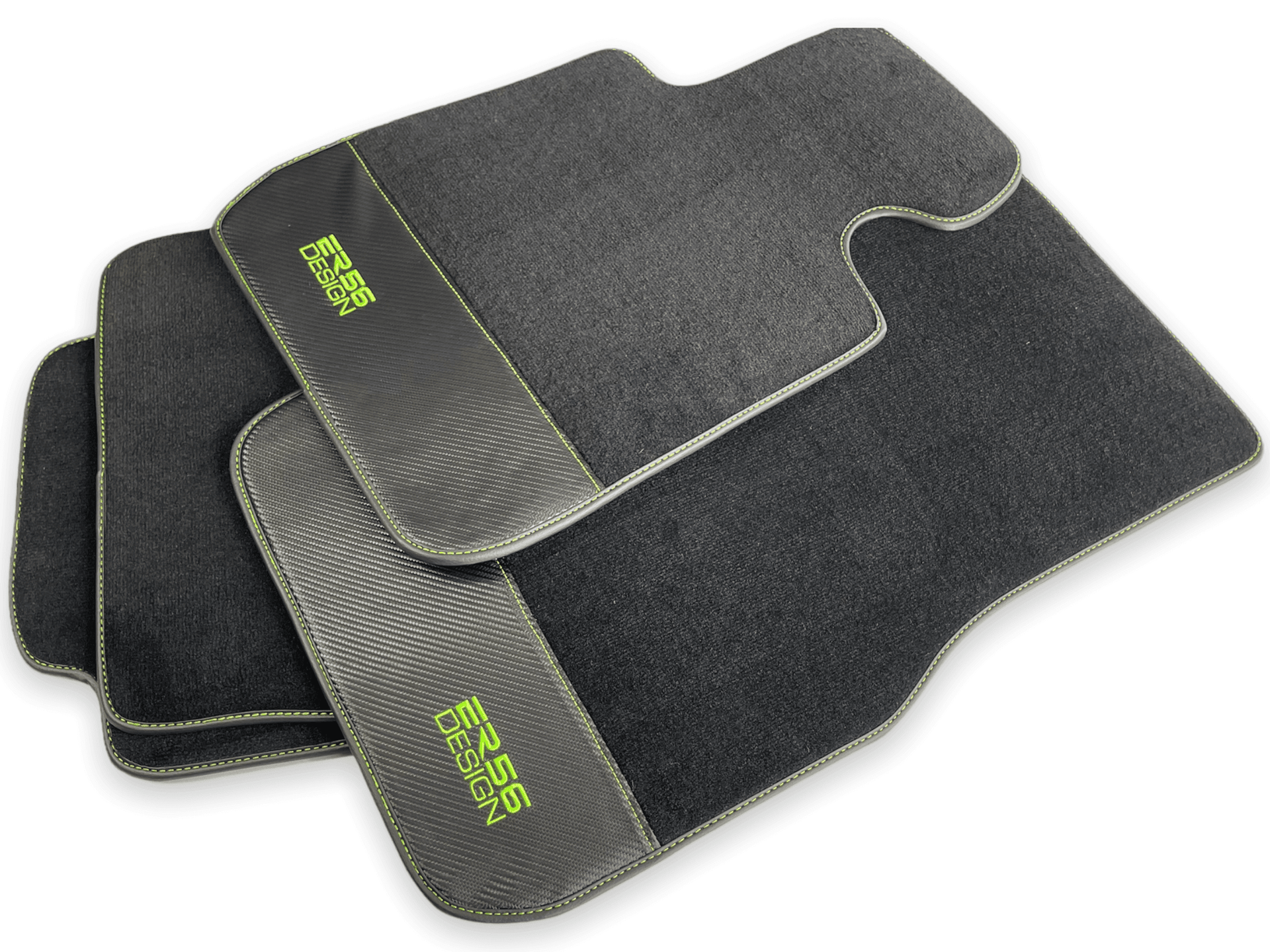 Floor Mats For BMW 7 Series E38 Long Carbon Leather | Er56 Design - AutoWin