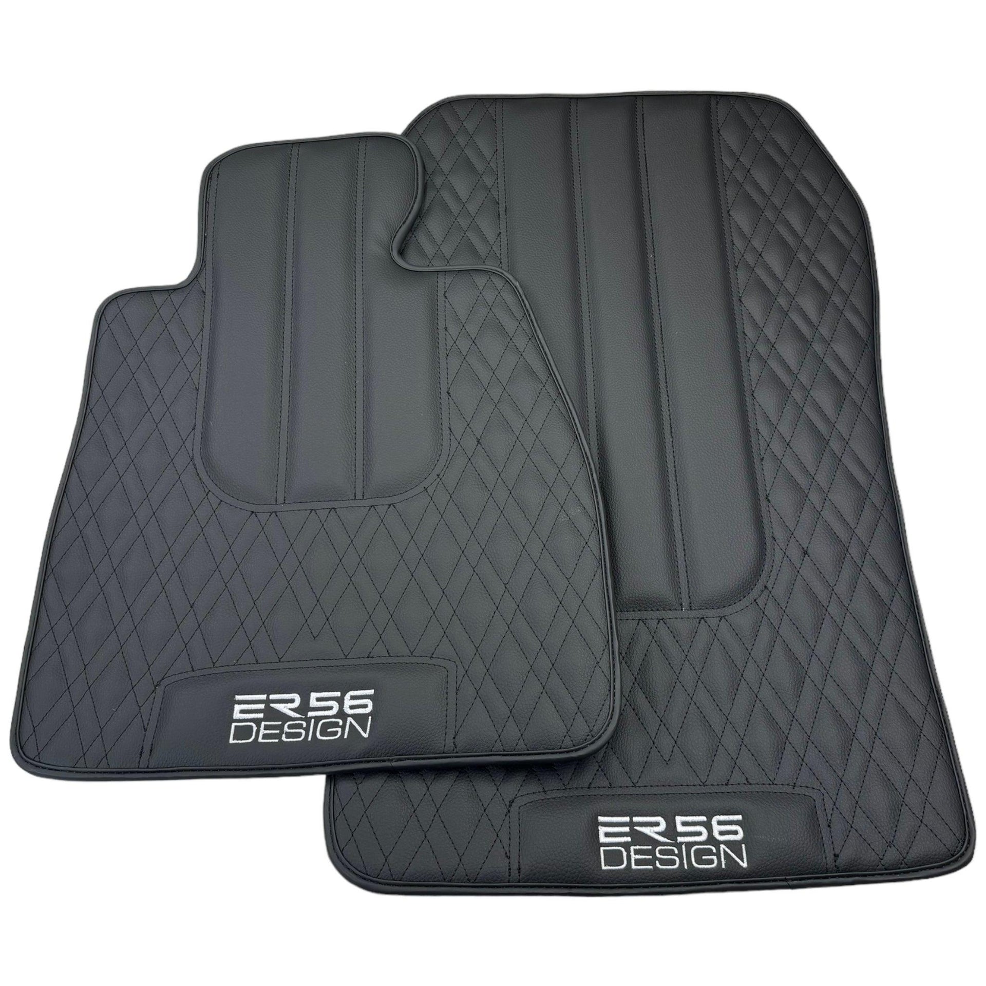 Floor Mats For BMW 8 Series G15 2-door Coupe Black Leather Er56 Design - AutoWin