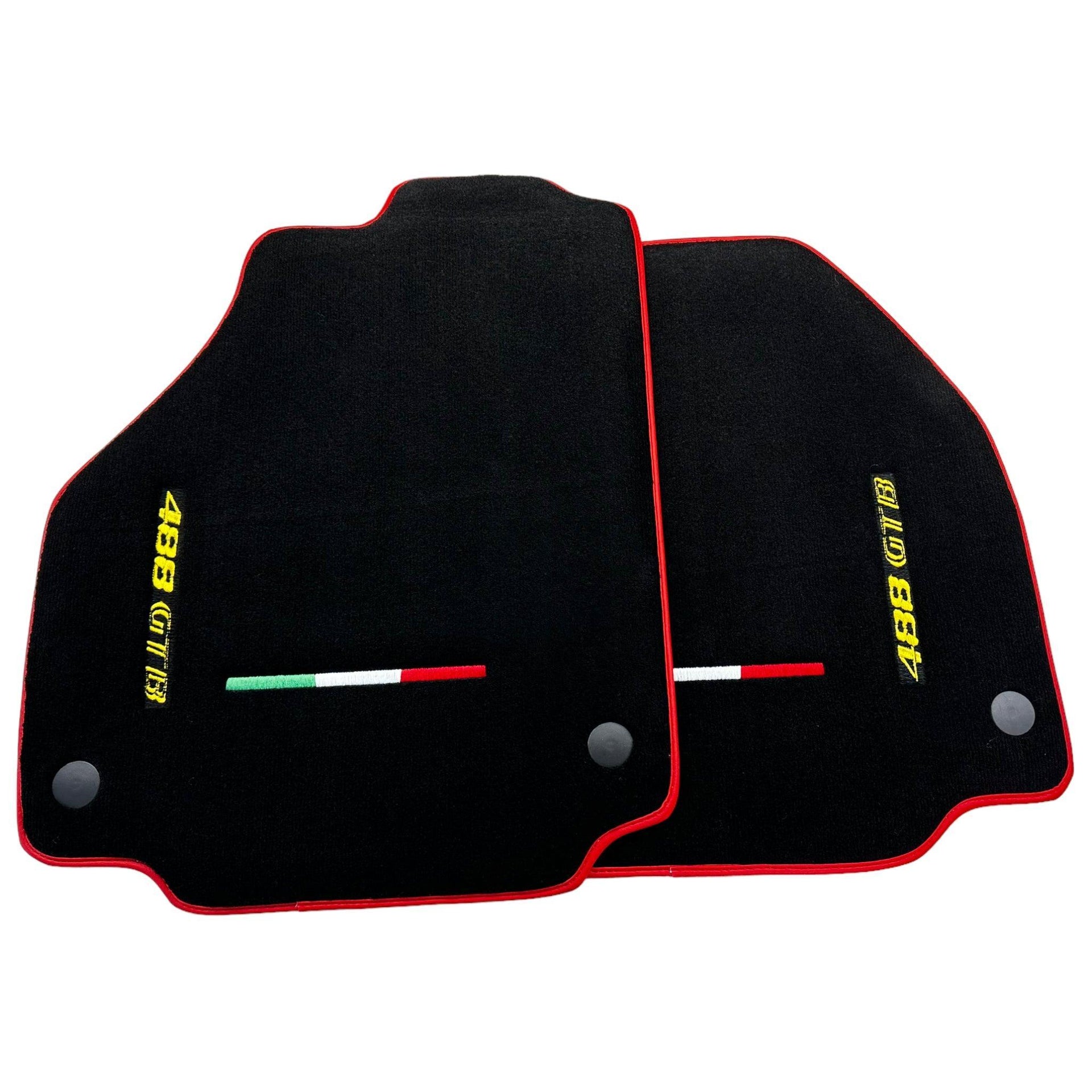 Floor Mats For Ferrari 488 GTB 2015-2022 - AutoWin