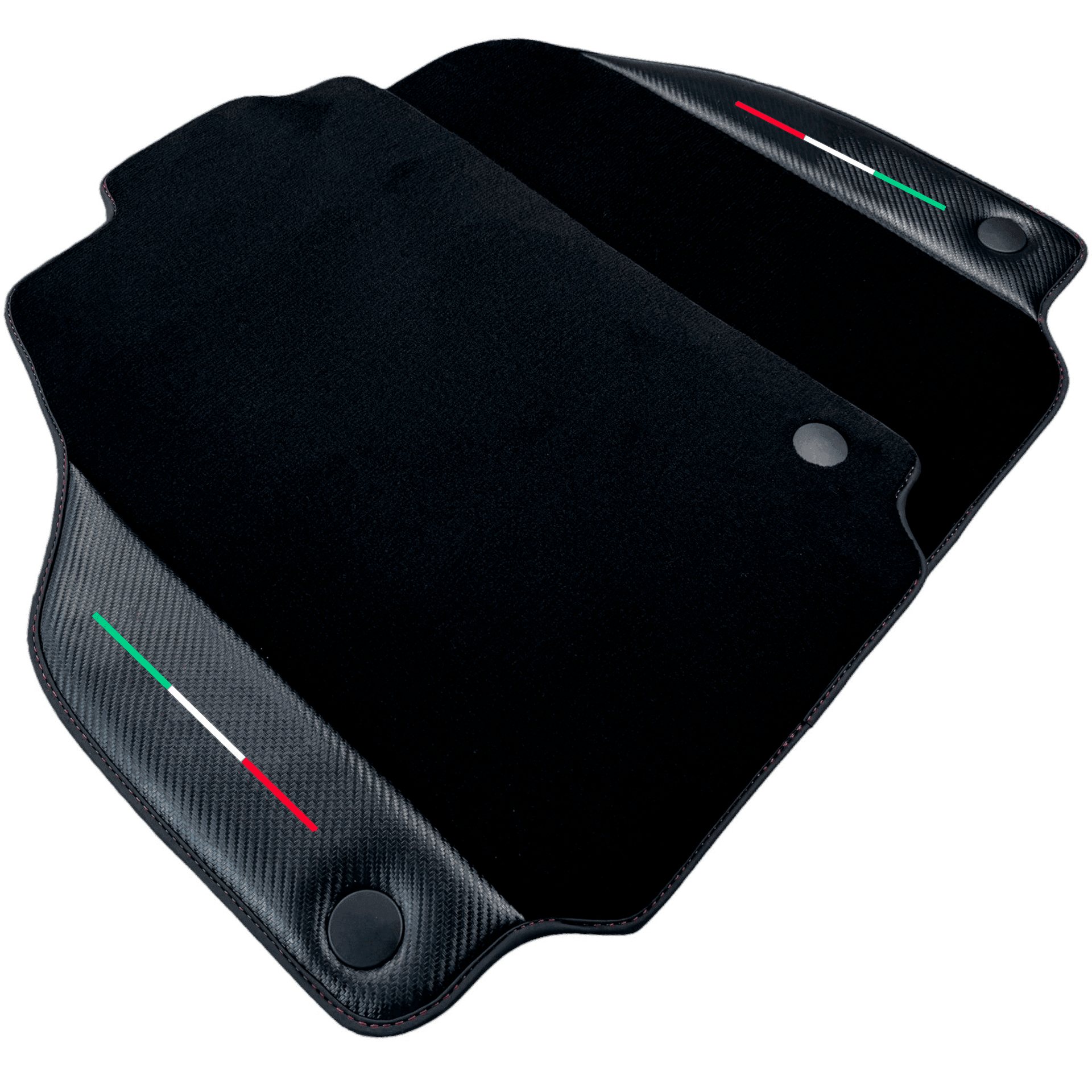 Floor Mats for Ferrari F8 Tributo (2019-2022) with Carbon Fiber - AutoWin