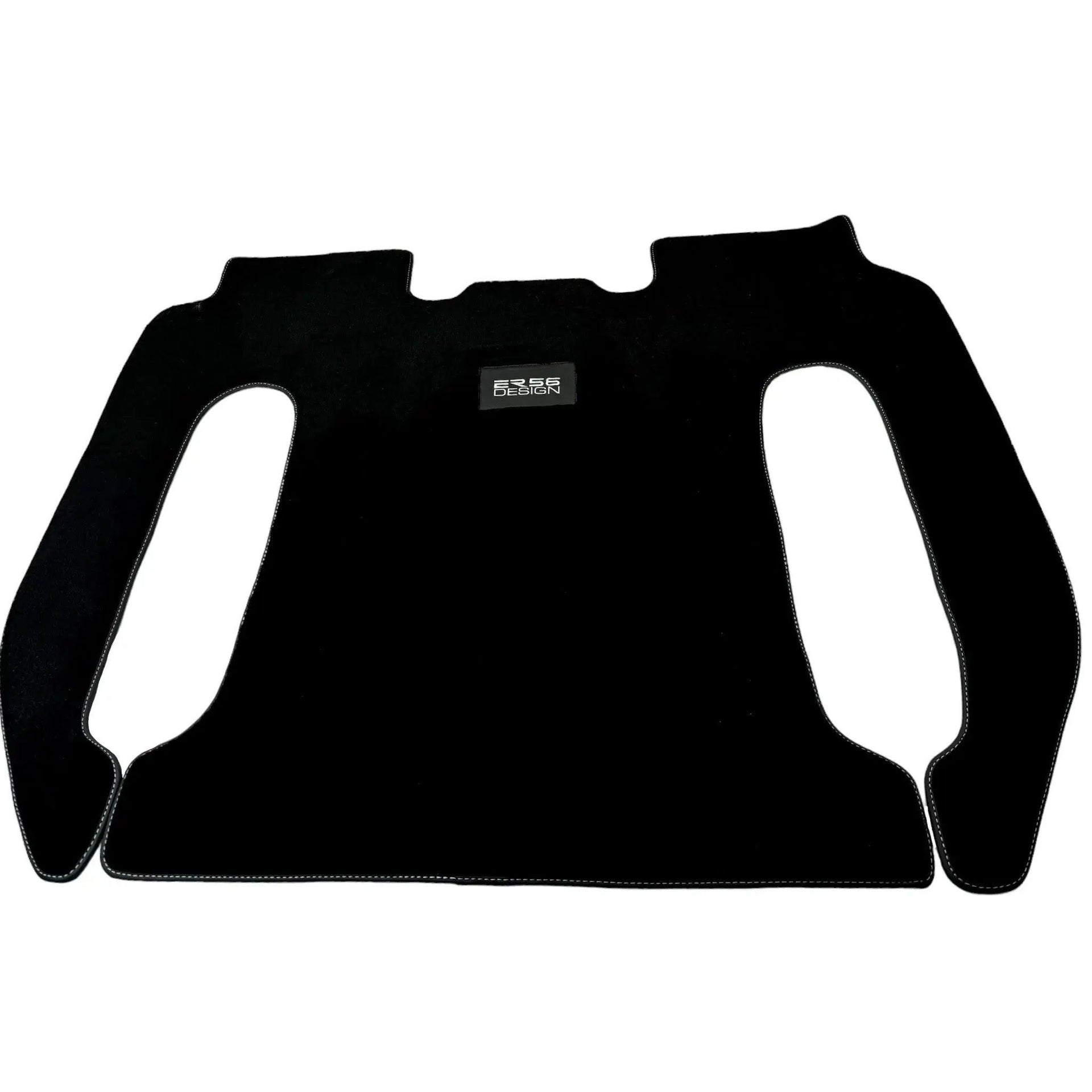 Floor Mats for Tesla Model X (6 Seats) Black Tailored Carpets ER56 Design - AutoWin