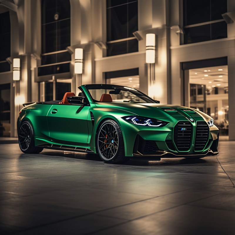 سجادات أرضية فاخرة لسيارتك BMW M4 G83 المكشوفة (2021-2025)