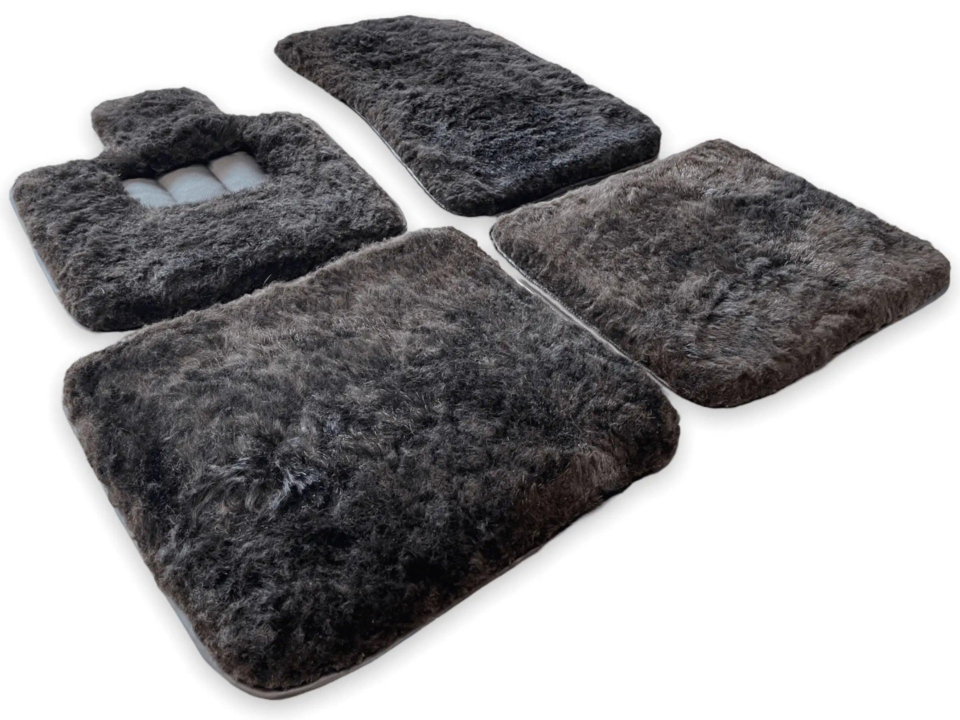Genuine Sheepskin Floor Mats Bentley Flying Spur (2005-2013) Er56 Design Brand - AutoWin