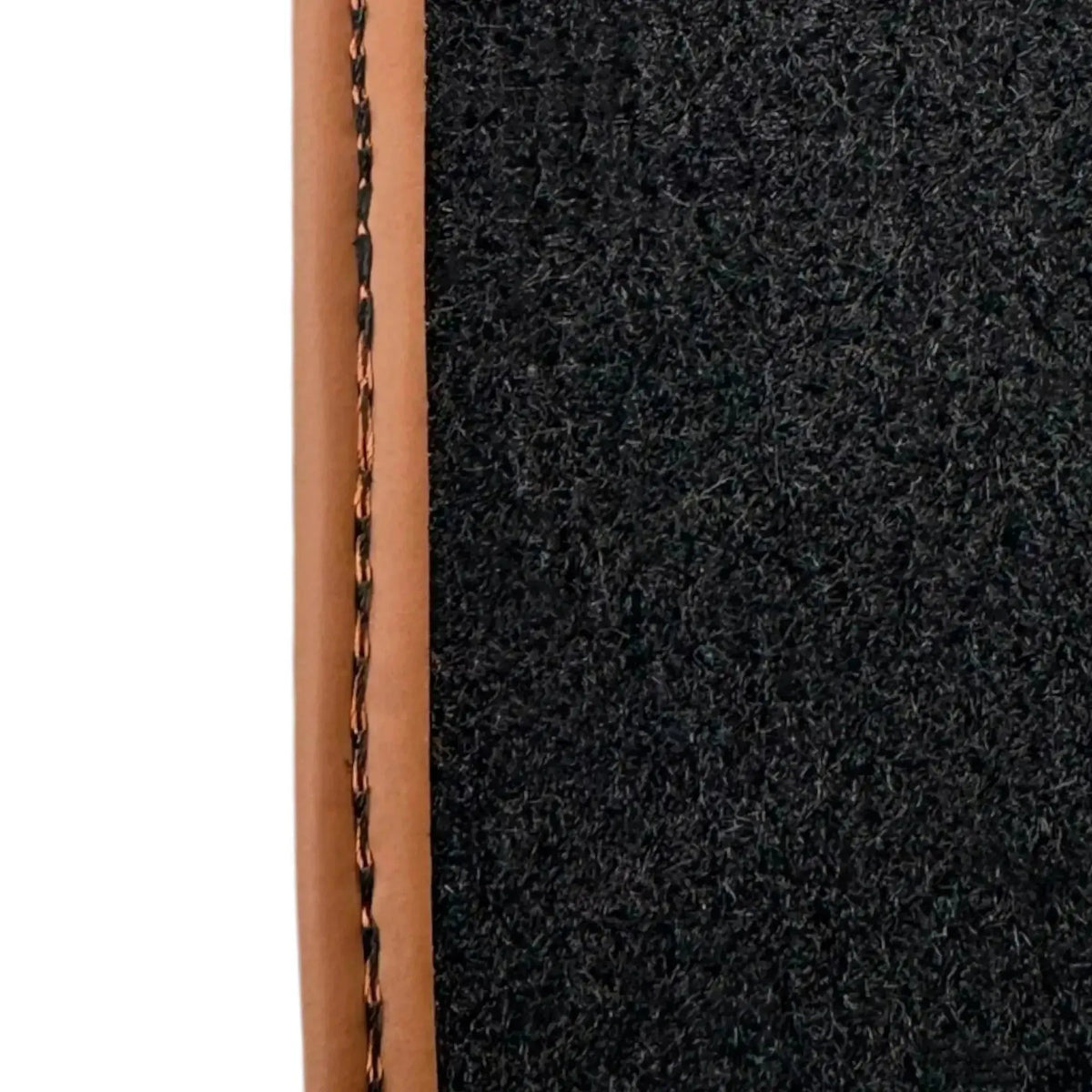 Ginger Color Sheepskin Floor Mats for Rolls-Royce Shadow (1965-1977) - AutoWin