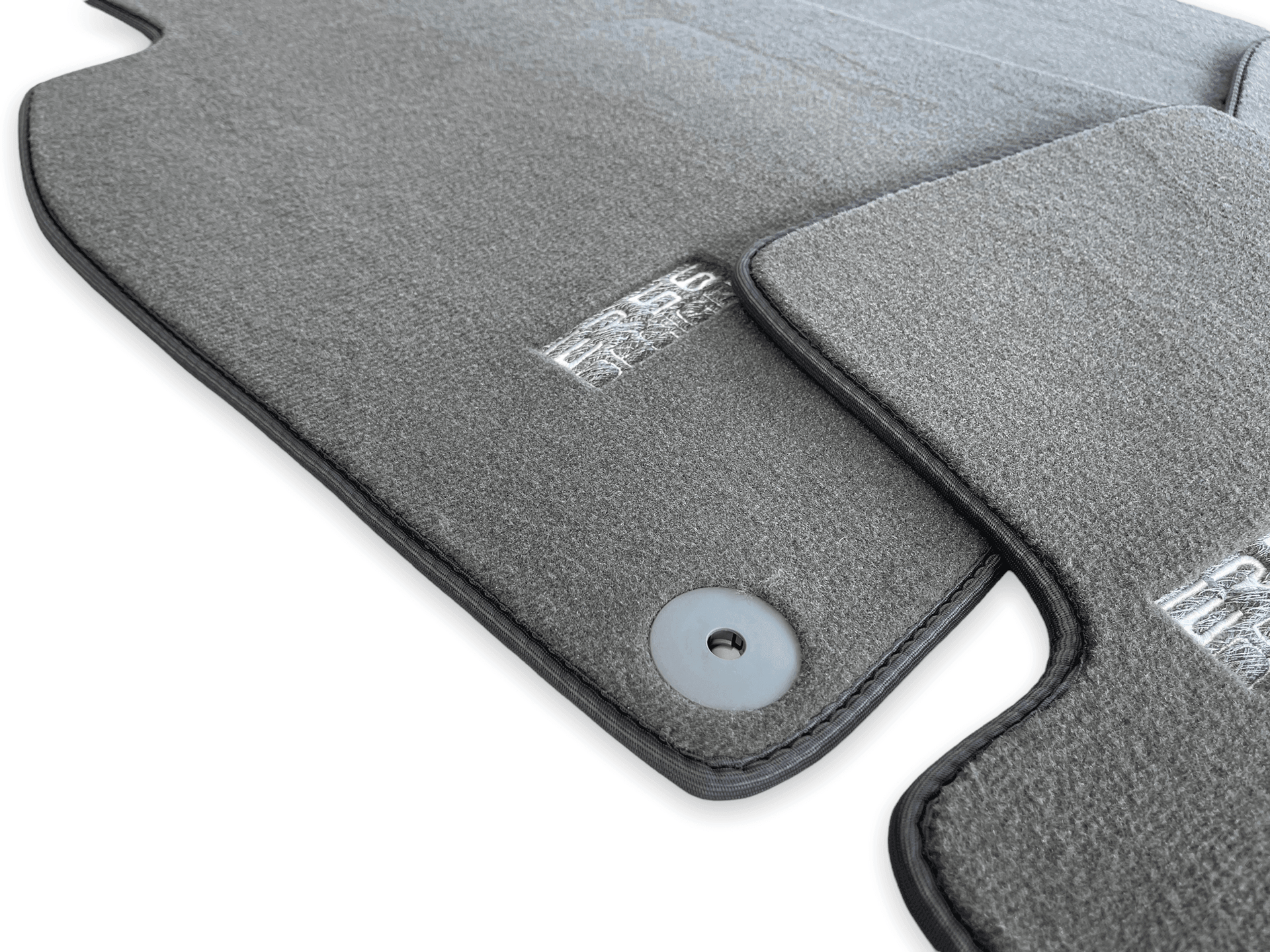 Gray Floor Mats for Porsche Panamera (2017-2023) | ER56 Design - AutoWin