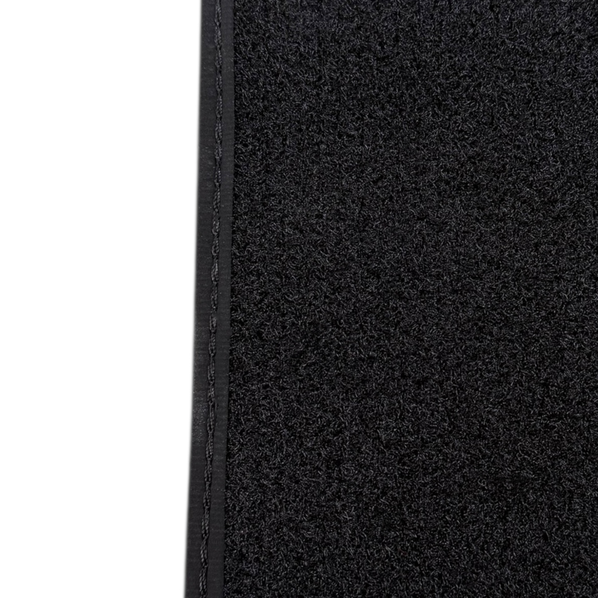 Black Floor Mats for Rolls Royce Shadow (1965-1977) | Purple Leather