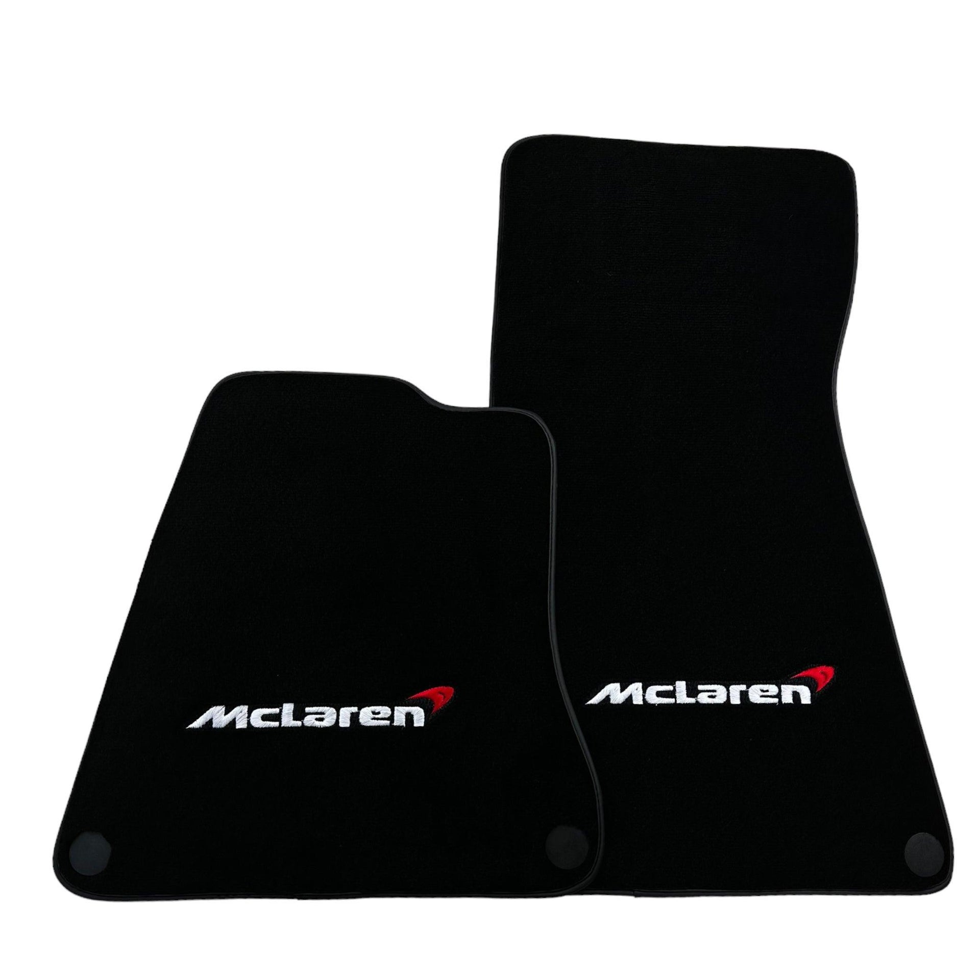 Black Floor Mats For McLaren 650S - AutoWin