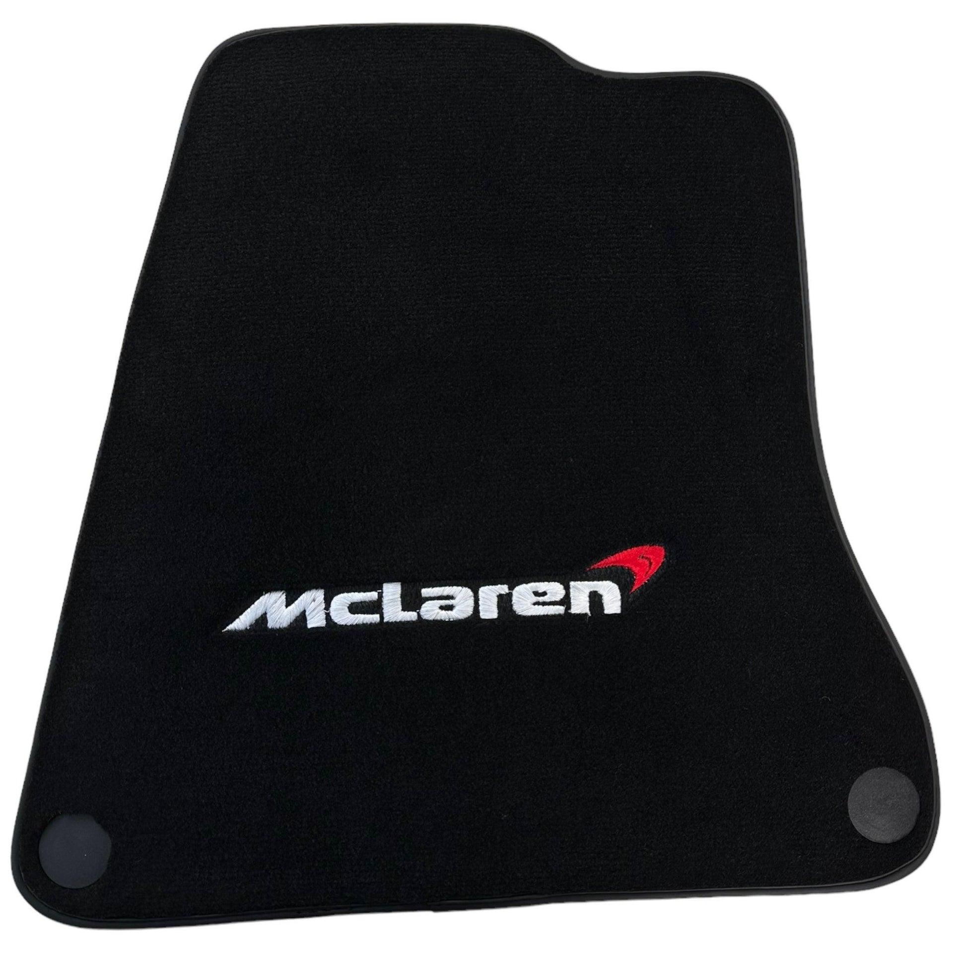 Black Floor Mats For McLaren 650S - AutoWin