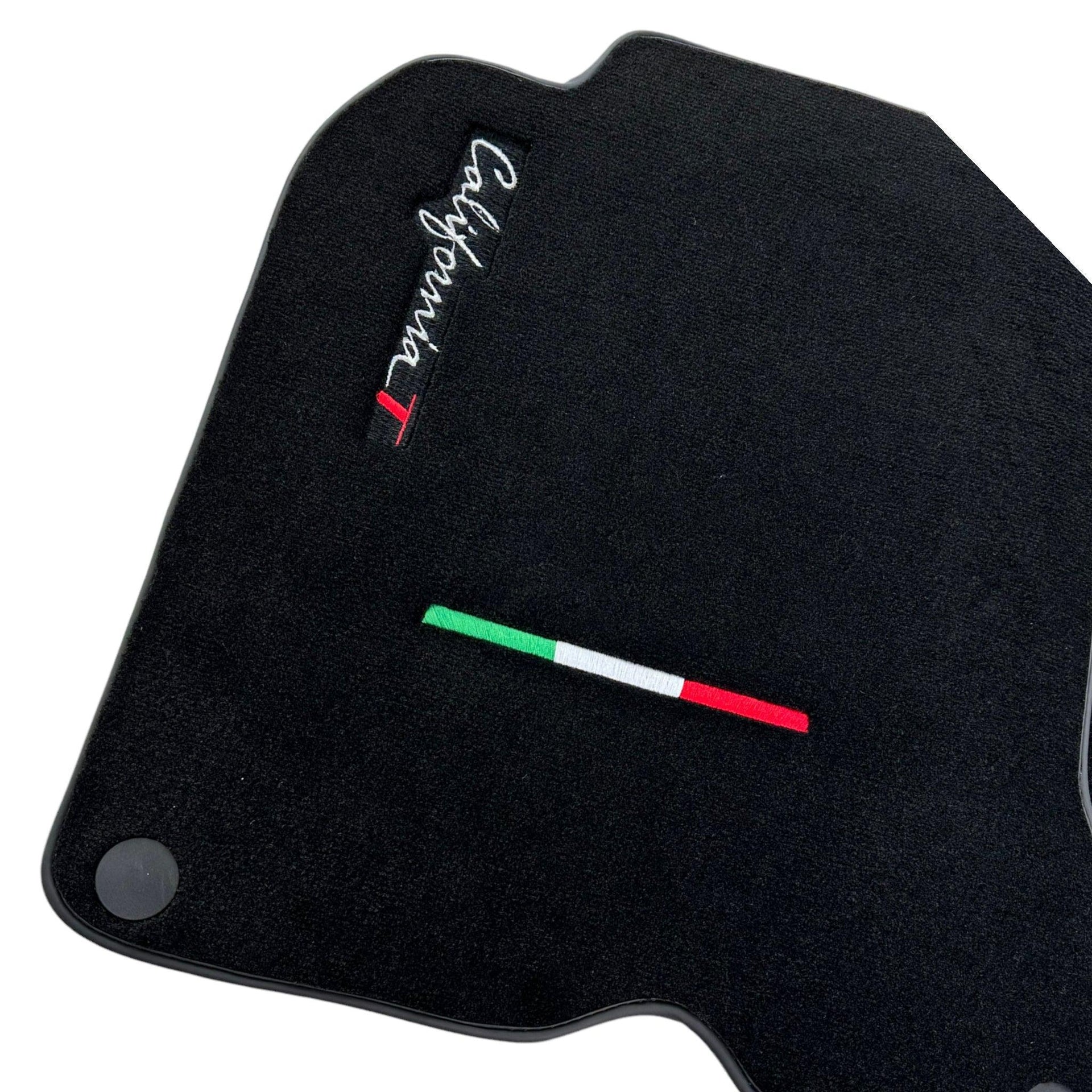 Black Floor Mats For Ferrari California T 2015–2018 - AutoWin
