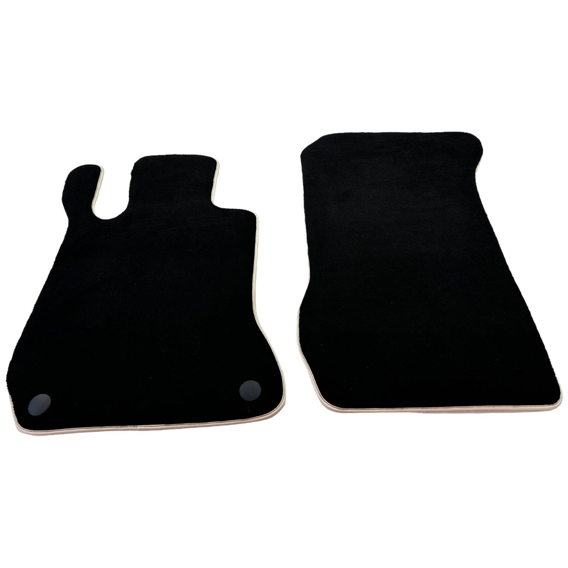 Black Floor Mats For Mercedes-Benz C-Class W204 (2007-2014) - AutoWin