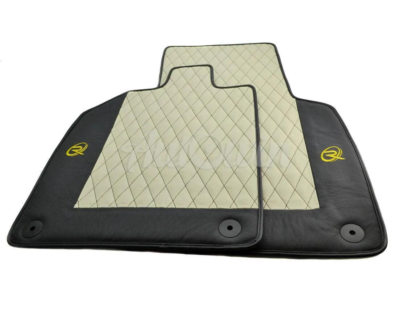 Leather Floor Mats for Audi R8 2015-2023 - AutoWin