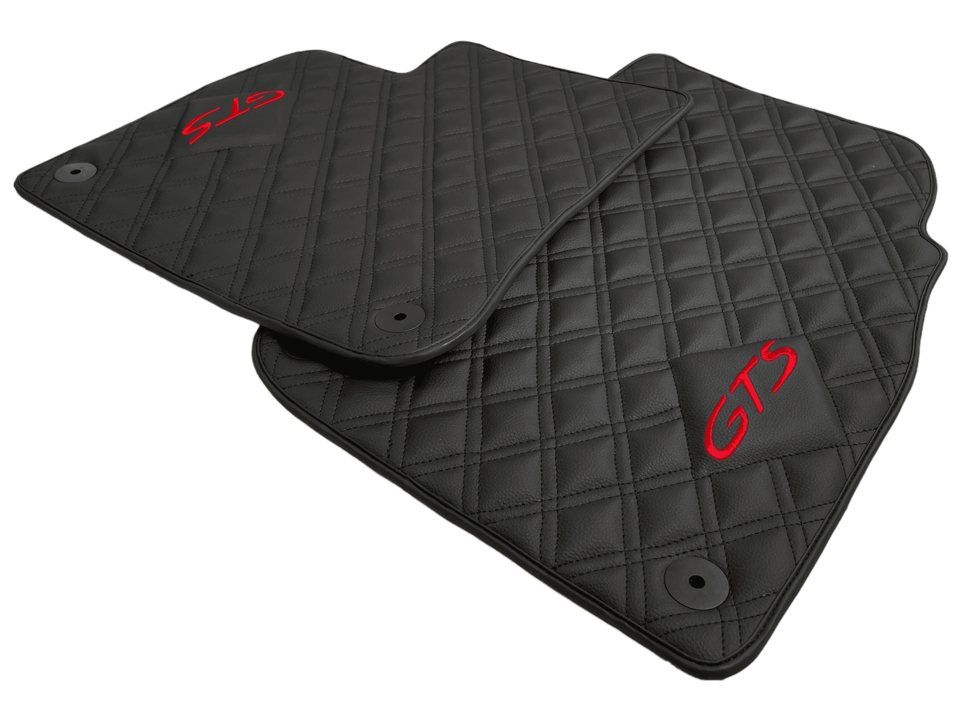 Leather Floor Mats for Porsche Cayenne (2010-2018) - AutoWin