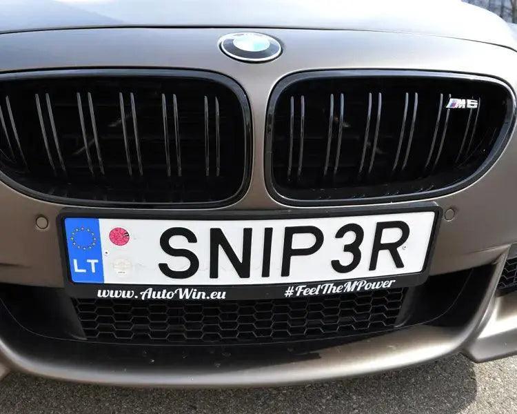 License Plate Frames With AutoWin Logo European Standart - AutoWin