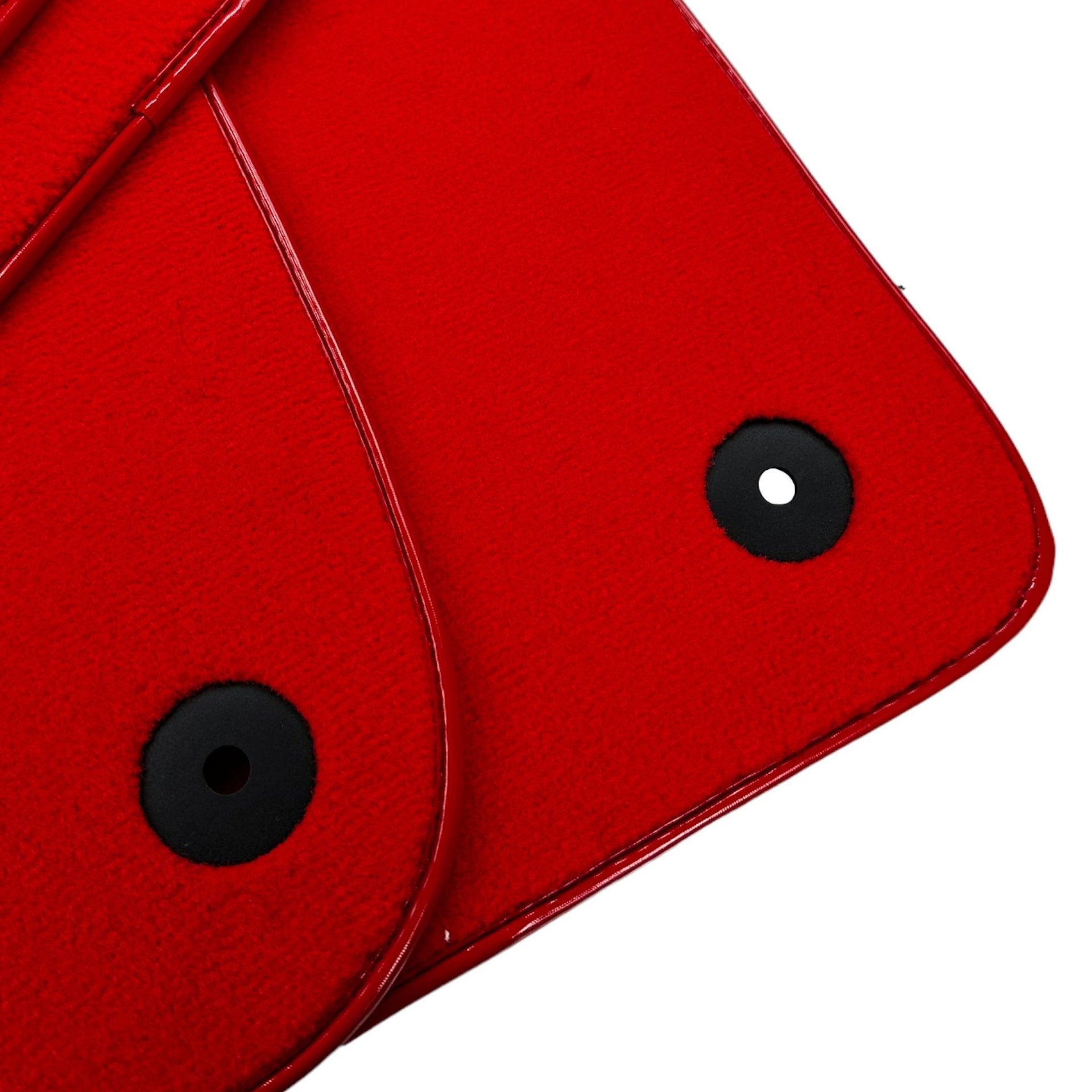 Red Floor Mats For Bentley Continental GTC Convertible (2018–2023) - AutoWin