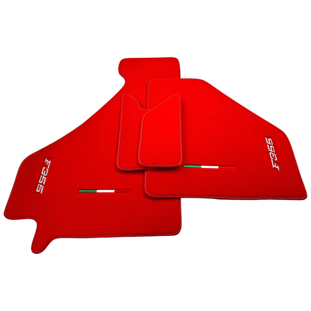 Red Floor Mats For Ferrari F355 1994-1999 - AutoWin