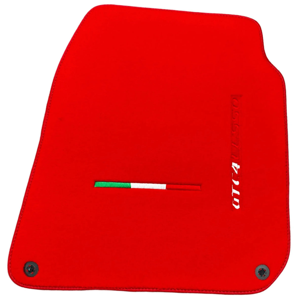 Red Floor Mats for Ferrari GTC4 Lusso (2016-2023) Italian Edition - AutoWin