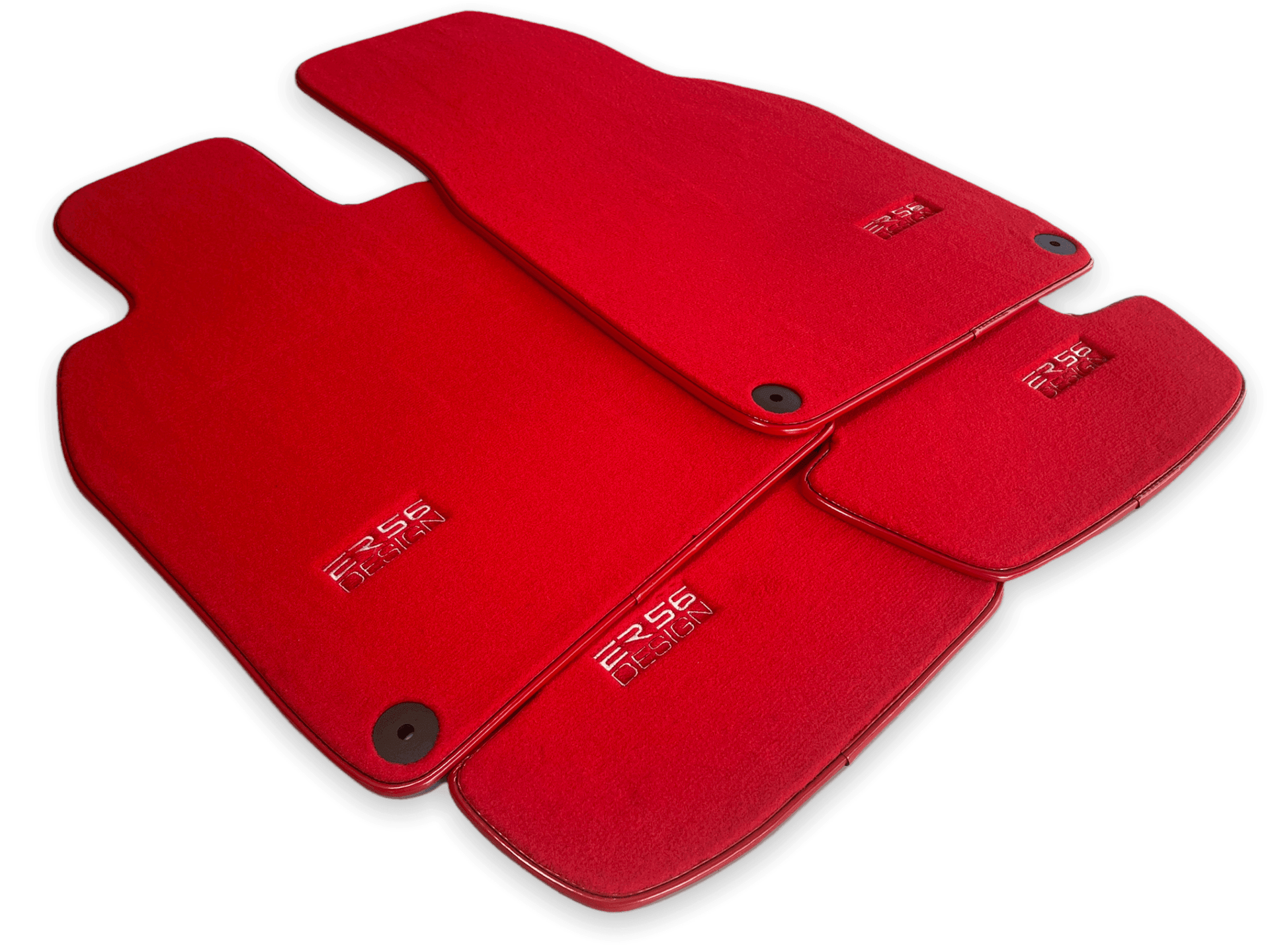 Red Floor Mats for Porsche 911 - 992 (2019-2024)| ER56 Design - AutoWin