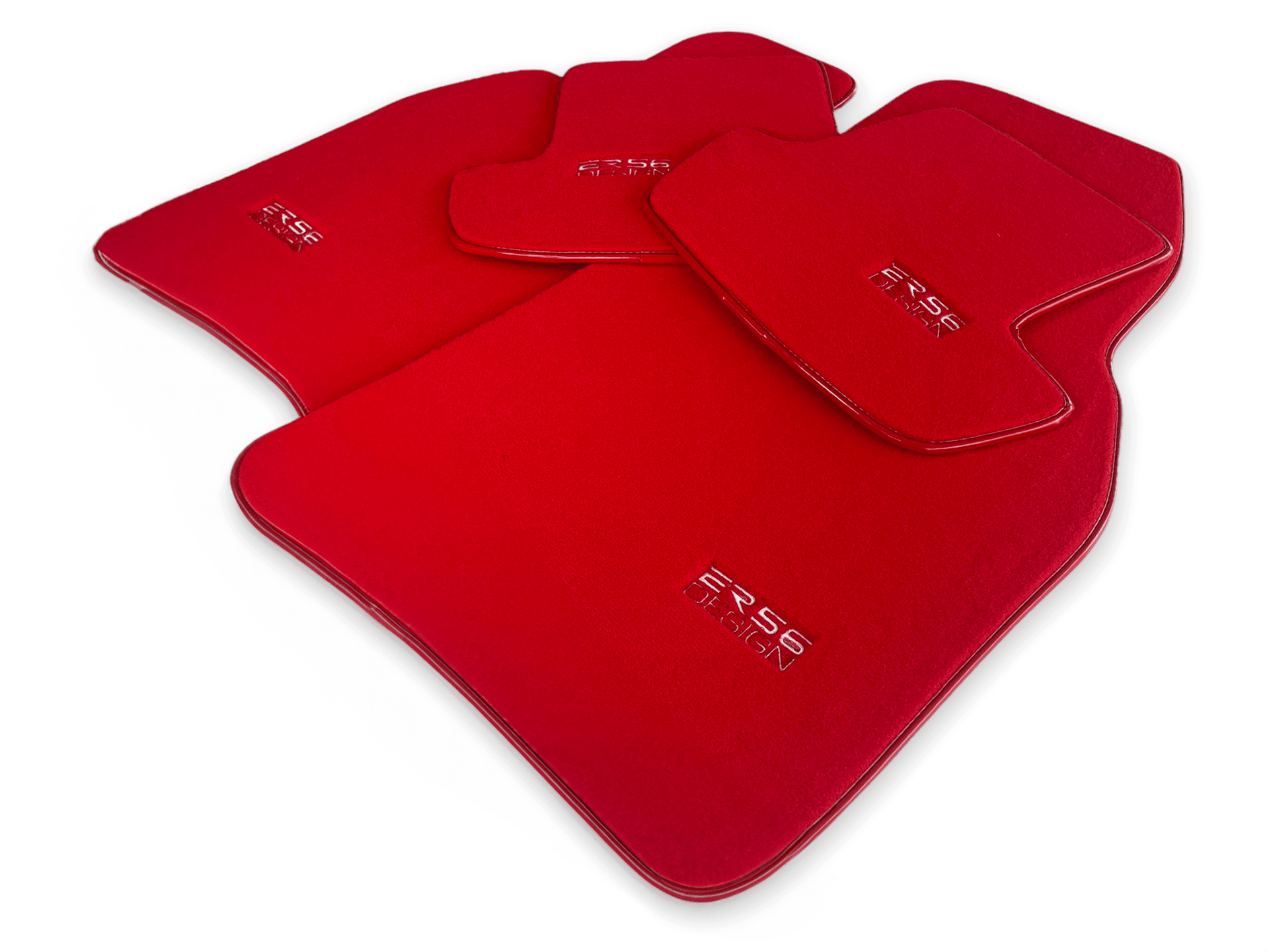 Red Floor Mats for Porsche 911 - 997 (2004-2012) - AutoWin