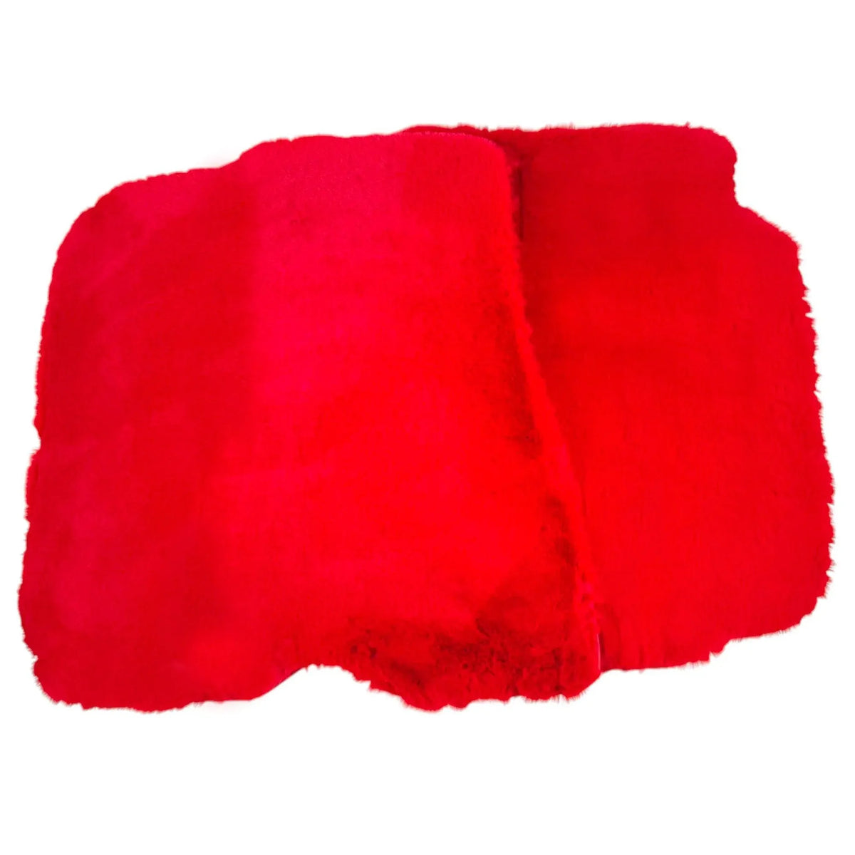 Red Sheepskin Floor Mats for Ferrari Roma (2021-2027)