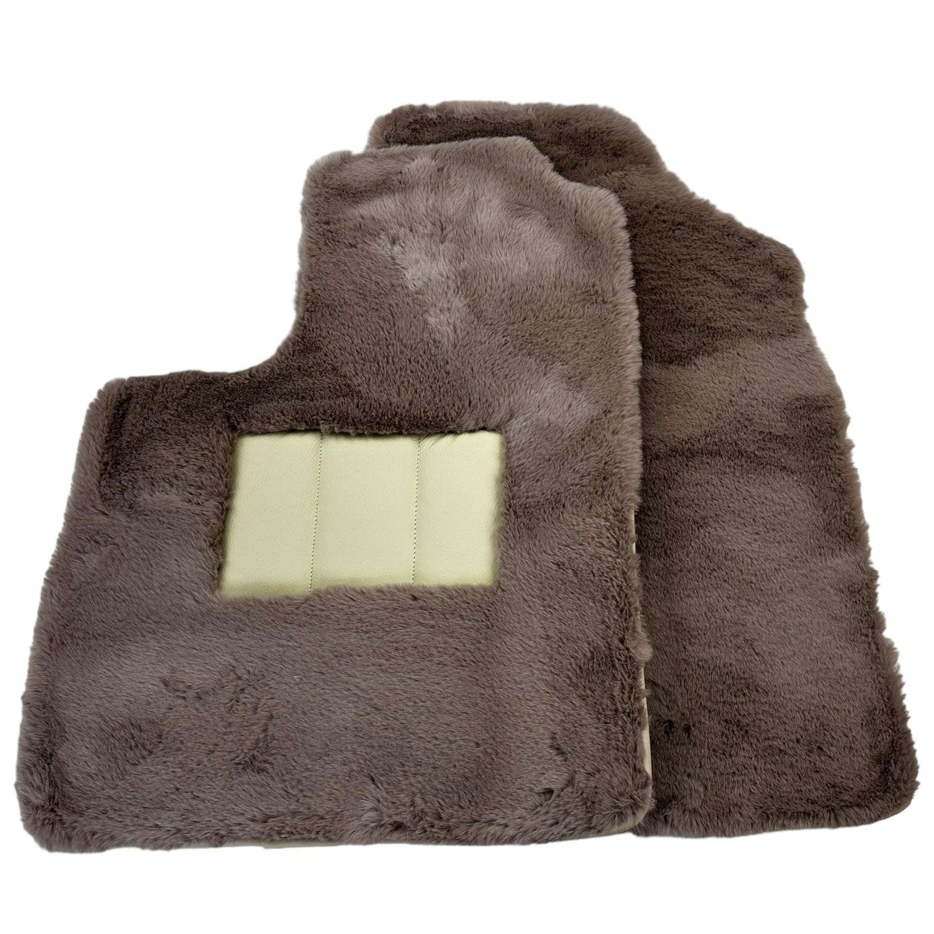 Sheepskin Floor Mats For Bentley Continental GT (2011–2018) Er56 Design - AutoWin