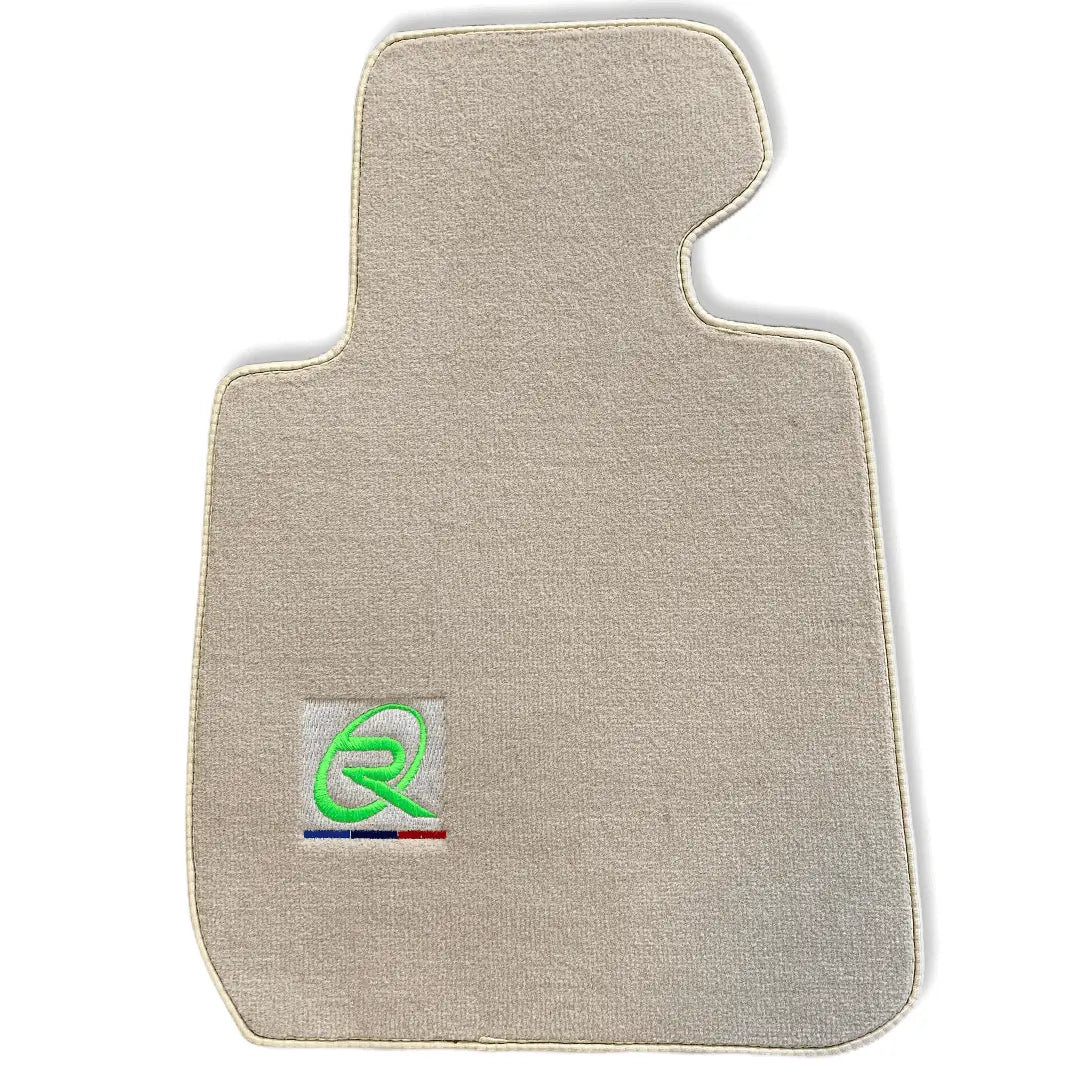 Beige Floor Mats For BMW 1 Series F40 Brand Tailored Set Perfect Fit Green - AutoWin