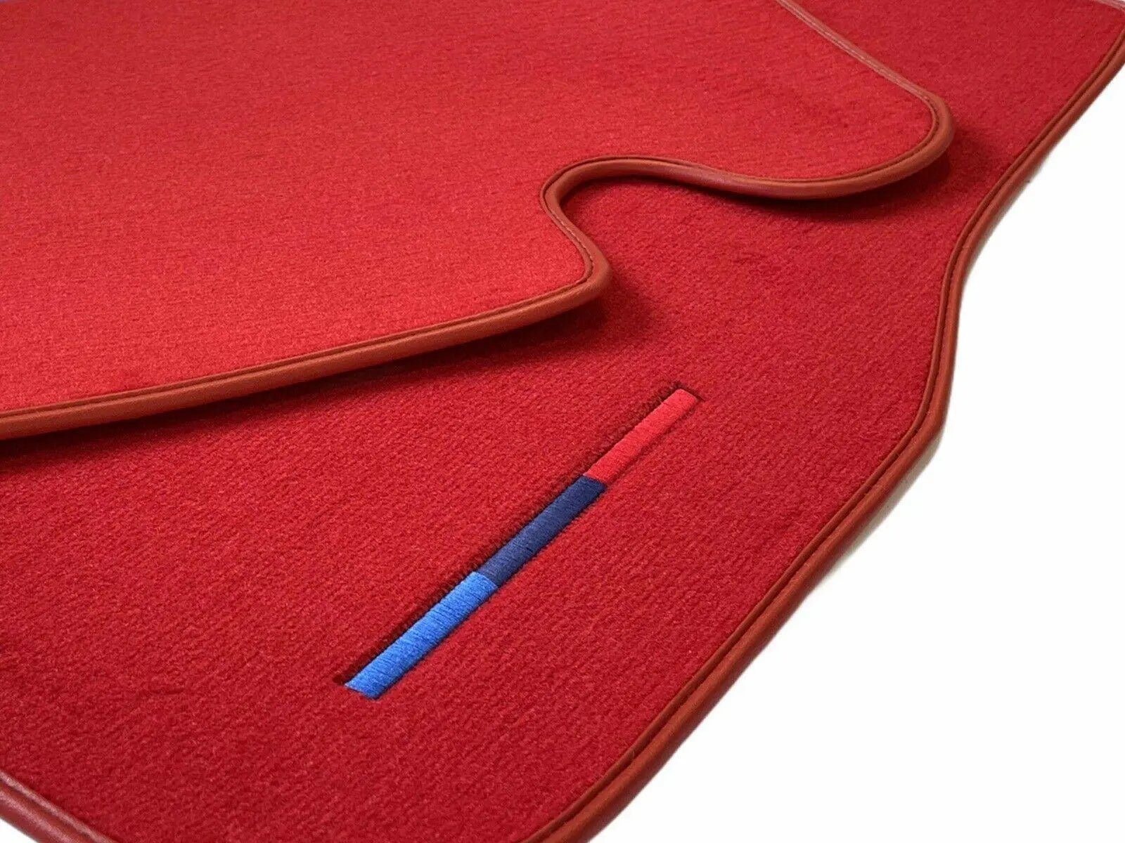 Red Floor Mats For BMW 7 Series G11 With M Package - AutoWin