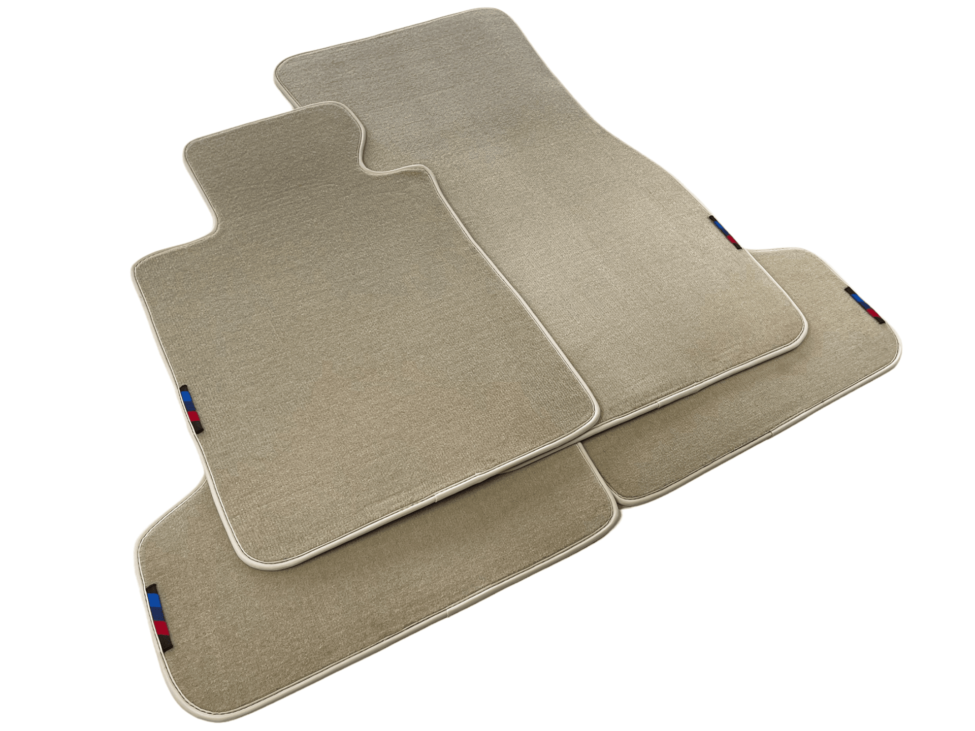 Beige Floor Mats For BMW 3 Series E93 With M Package Brand - AutoWin